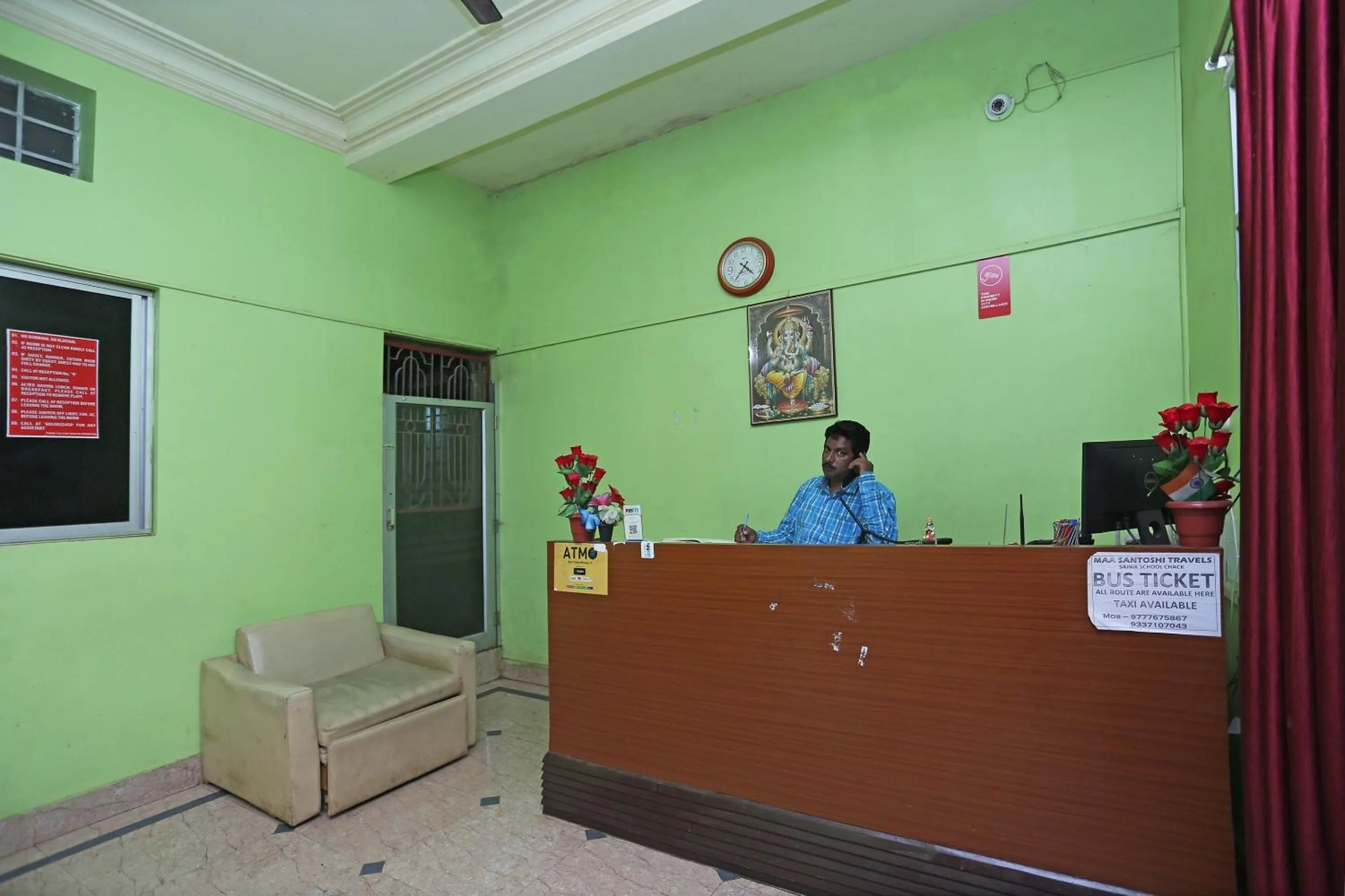 Lobby or reception in Hotel O by OYO Ma Guest House