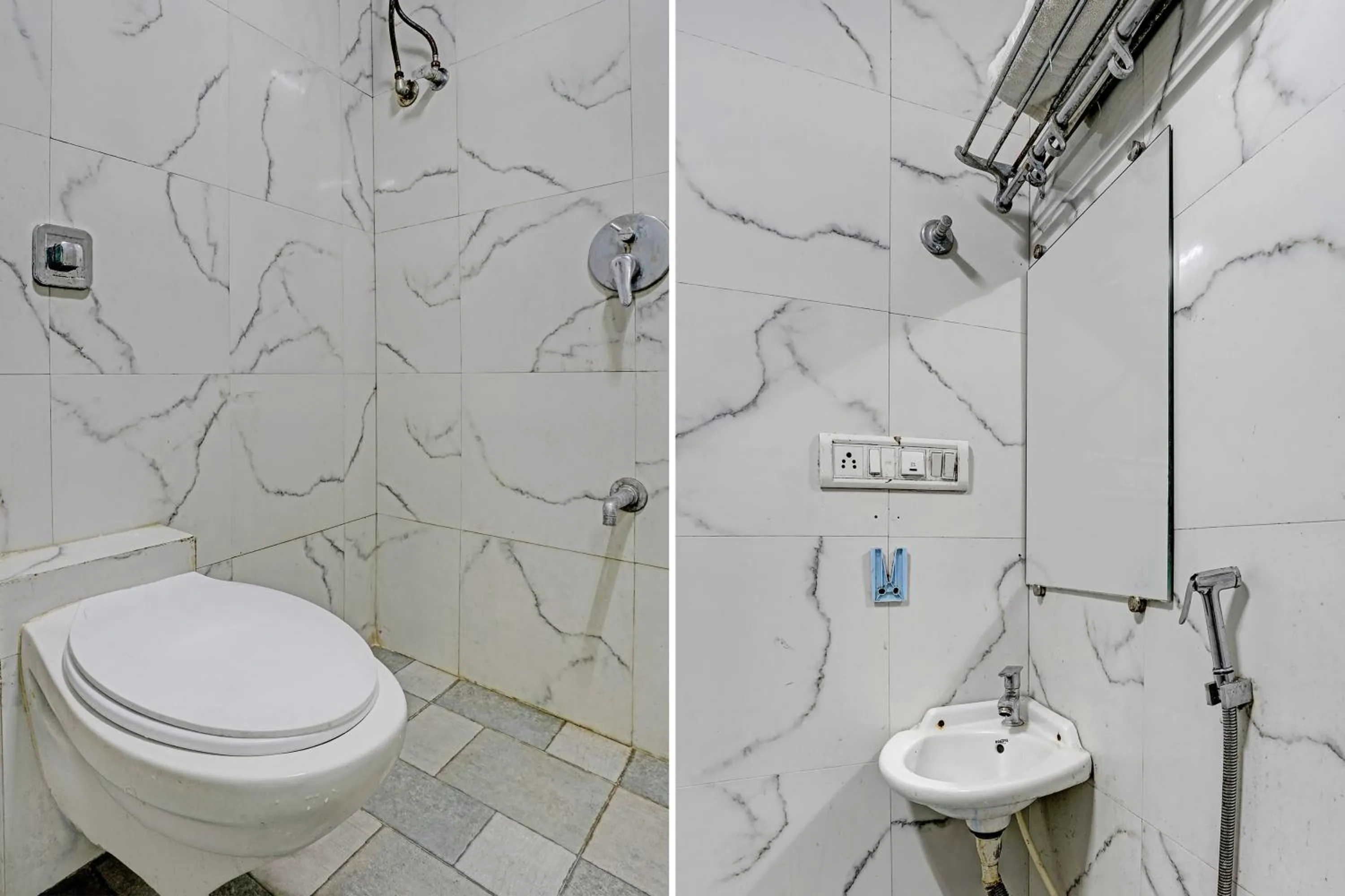 Bathroom in Hotel O Blue Sea