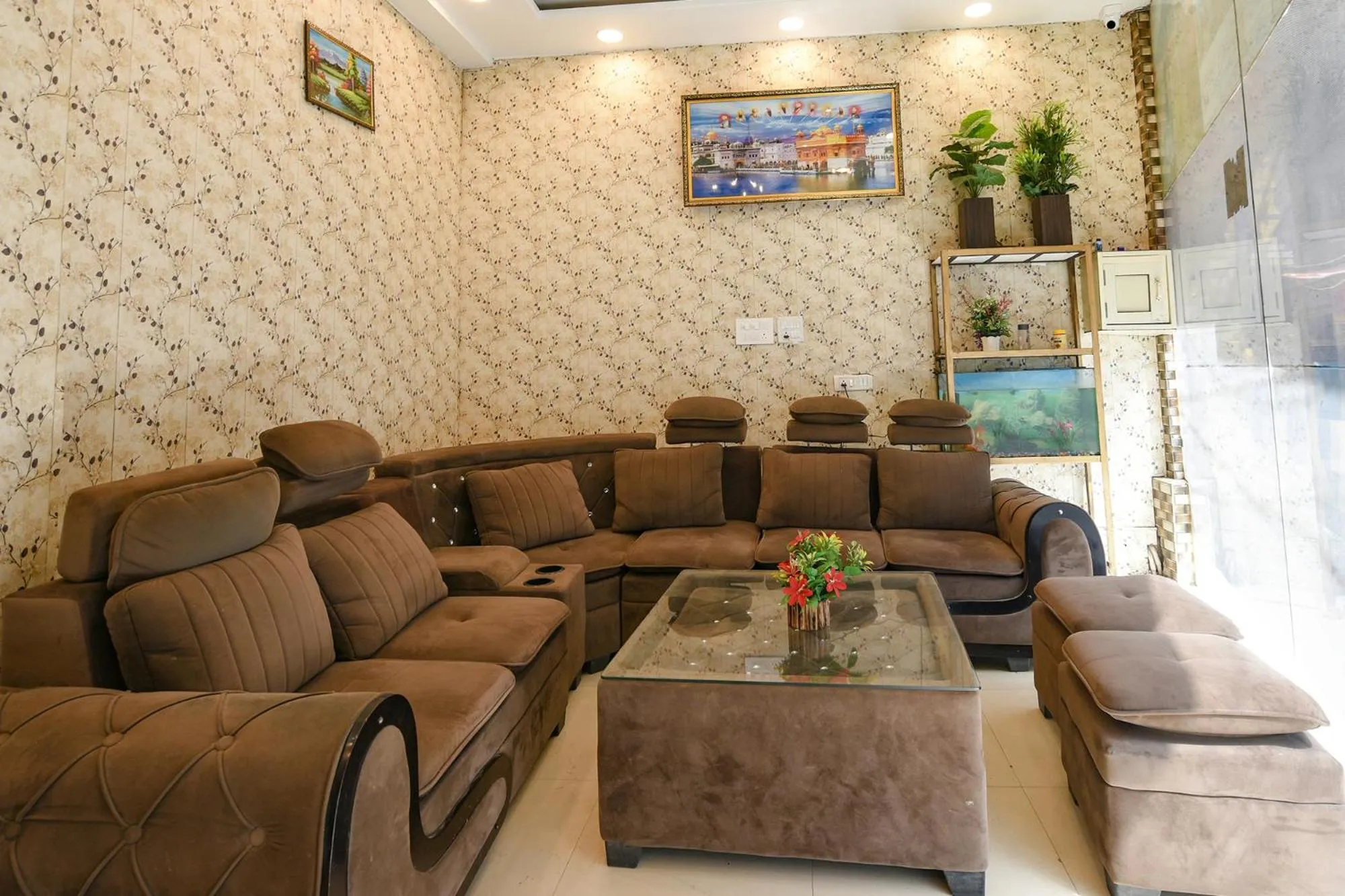 Seating area in Via Galaxy