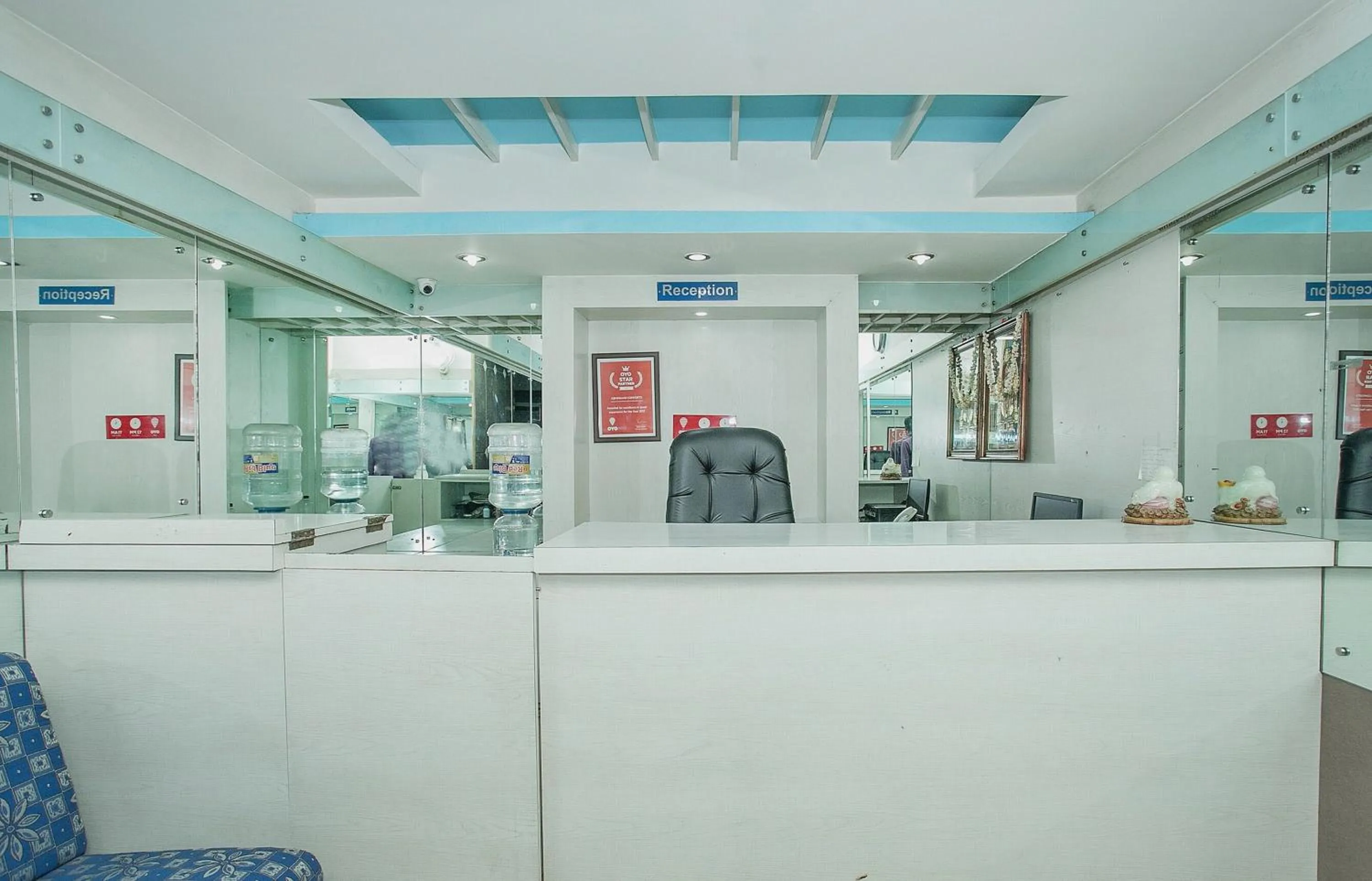 Lobby or reception in Hotel O ABHIMAANI COMFORTS