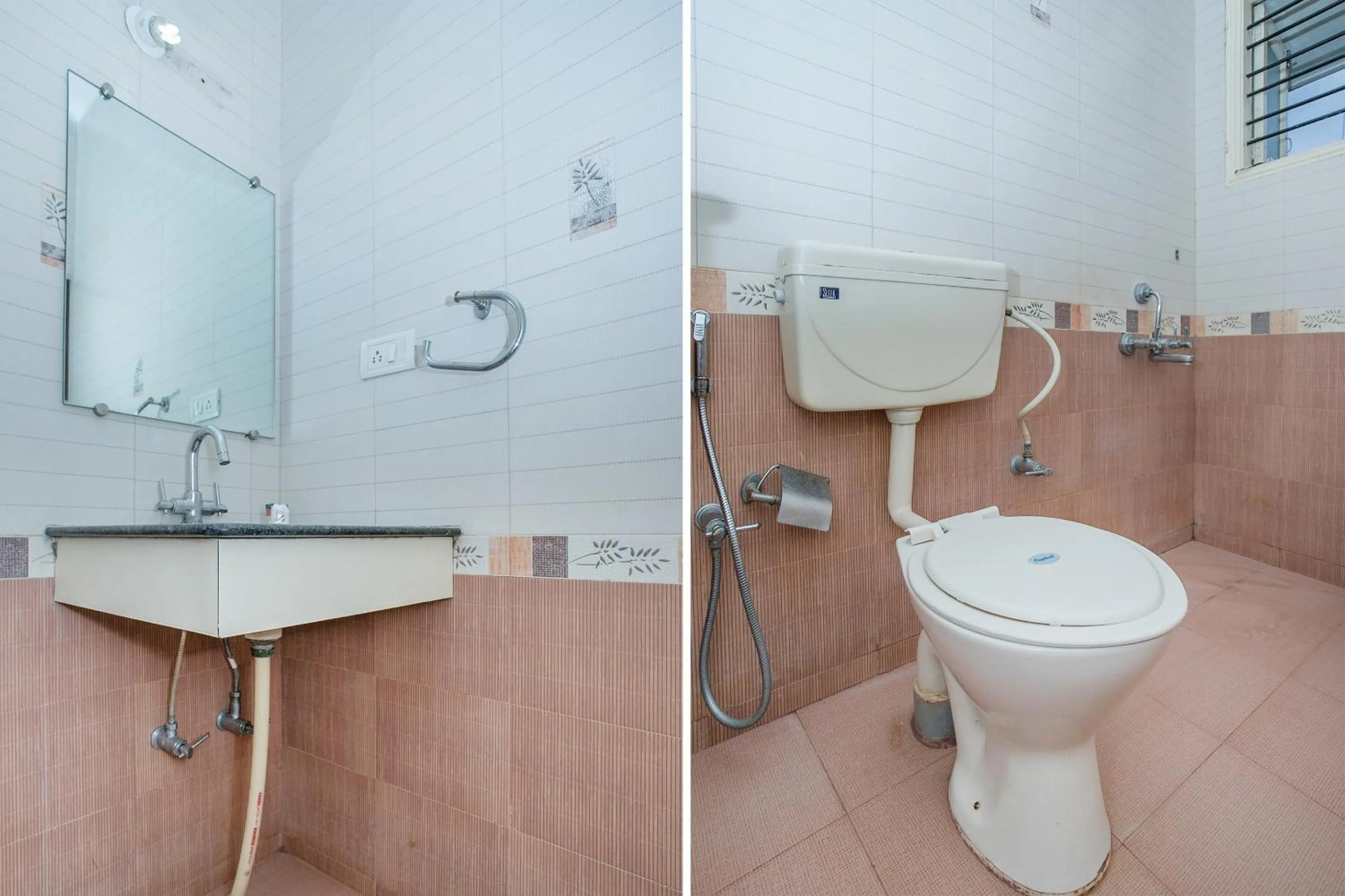 Bathroom in Hotel O ABHIMAANI COMFORTS