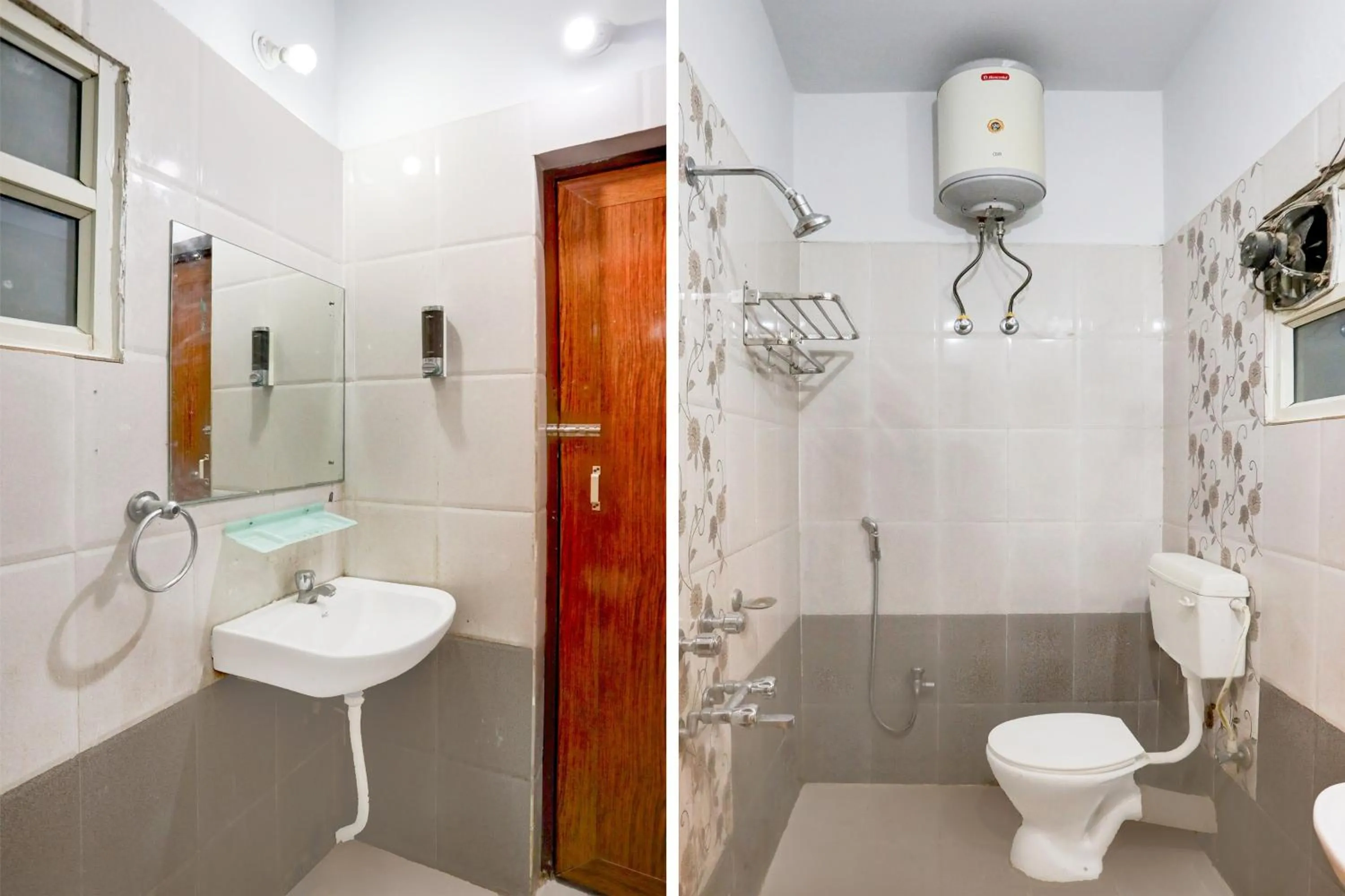 Bathroom in Collection O KIIT Square Bhubaneswar Formerly Nilay Classic