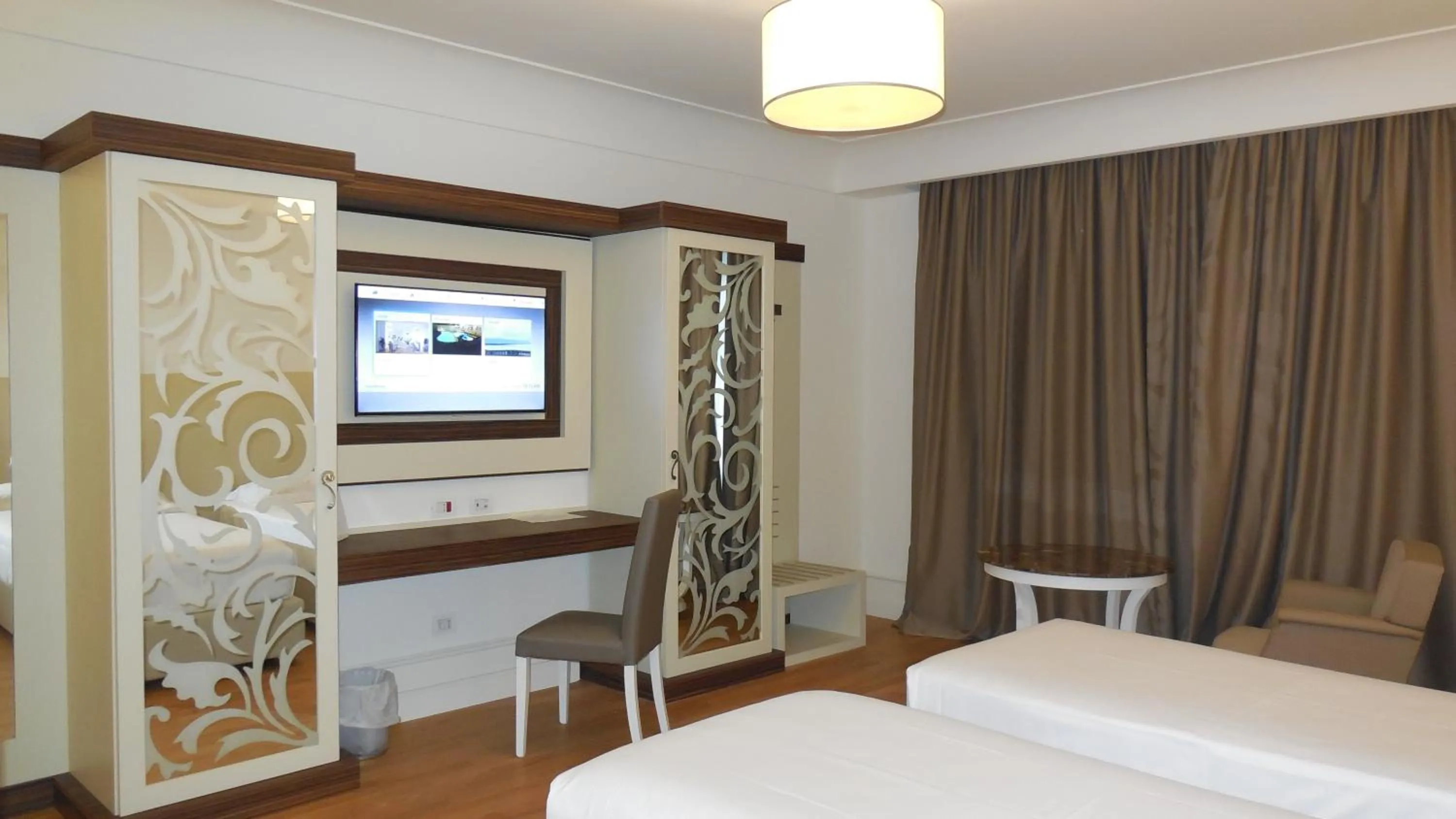 Bedroom, Bed in Hotel Marechiaro