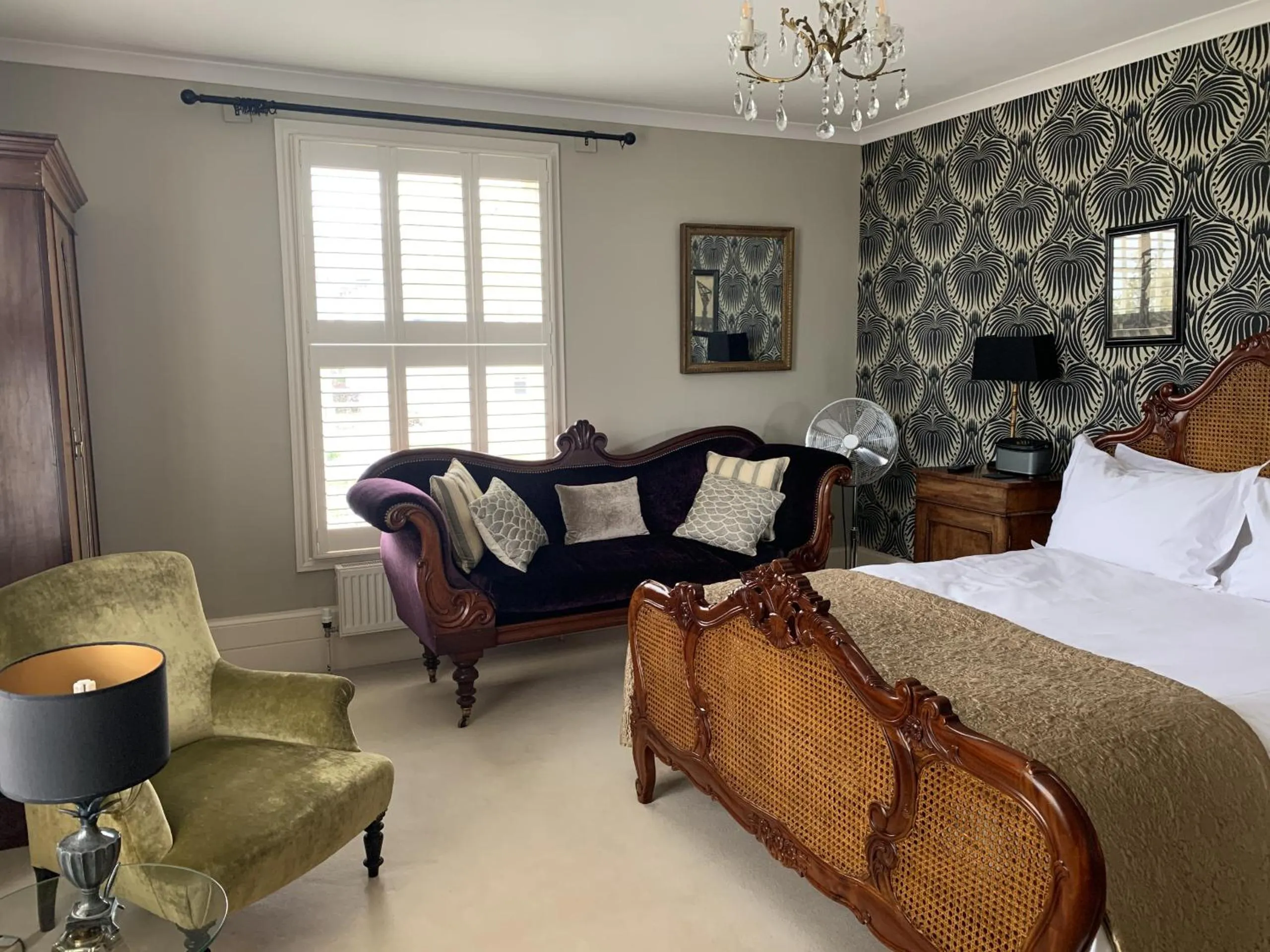 Bedroom, Bed in Coswarth House with breakfast at Rick Stein's
