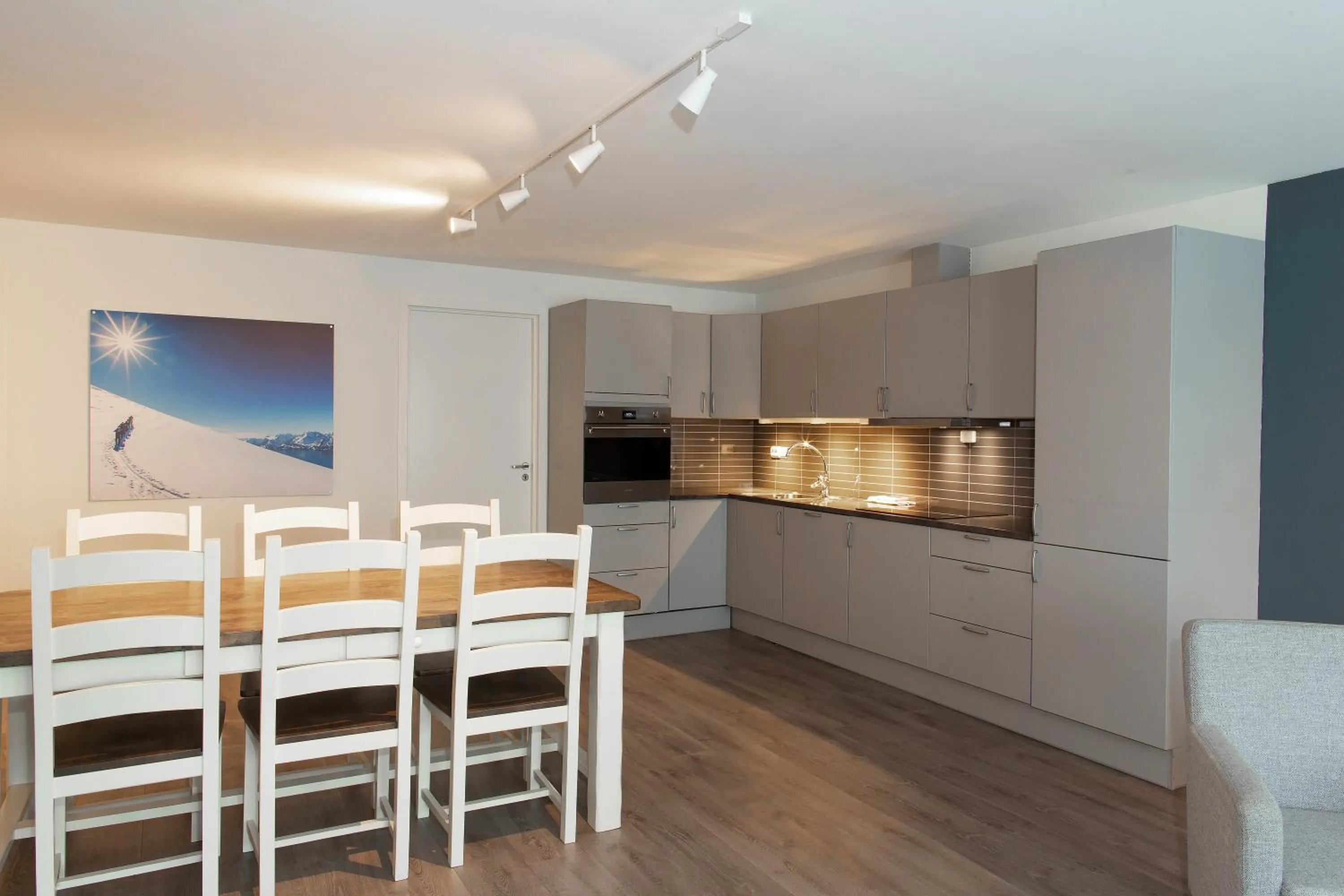 Living room in Lyngen Experience Apartments