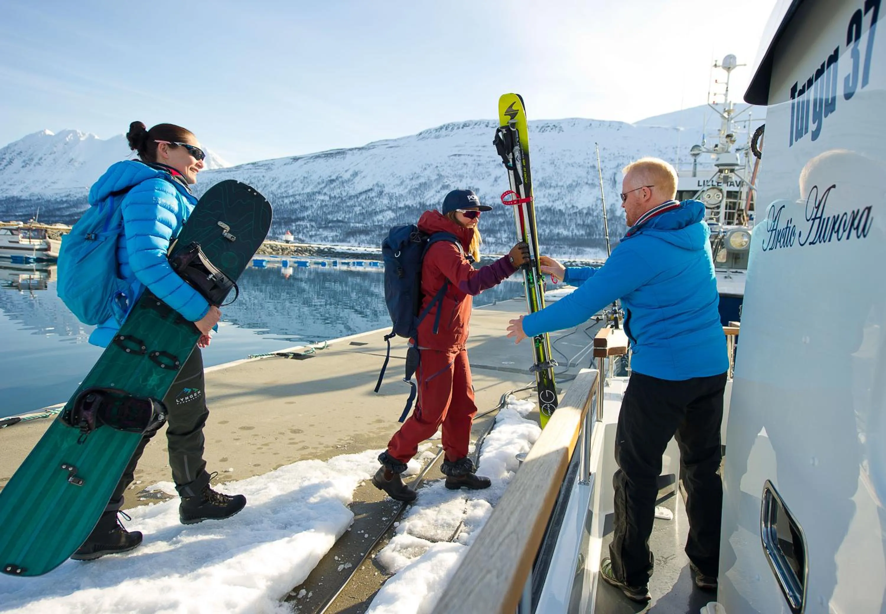 Skiing in Lyngen Experience Apartments