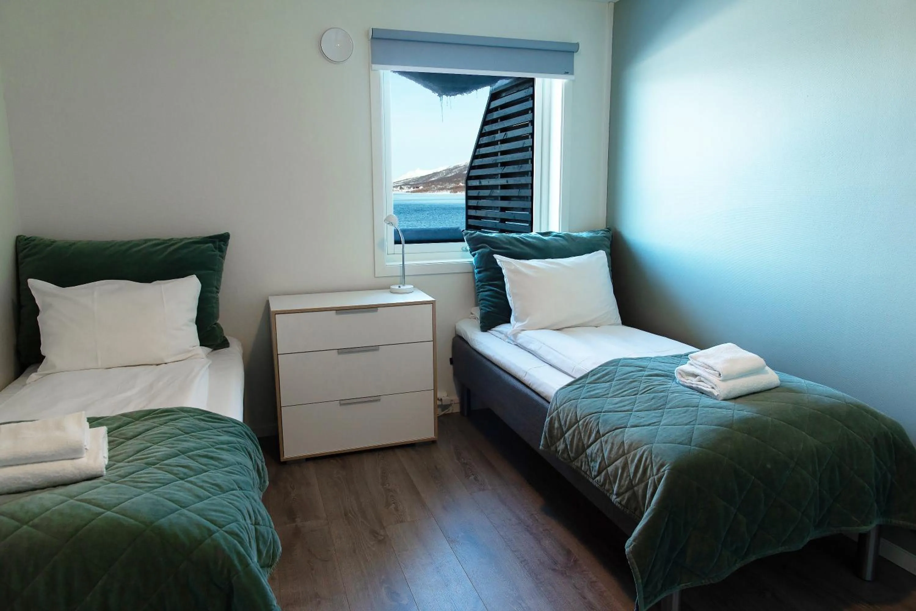 Bedroom, Bed in Lyngen Experience Apartments