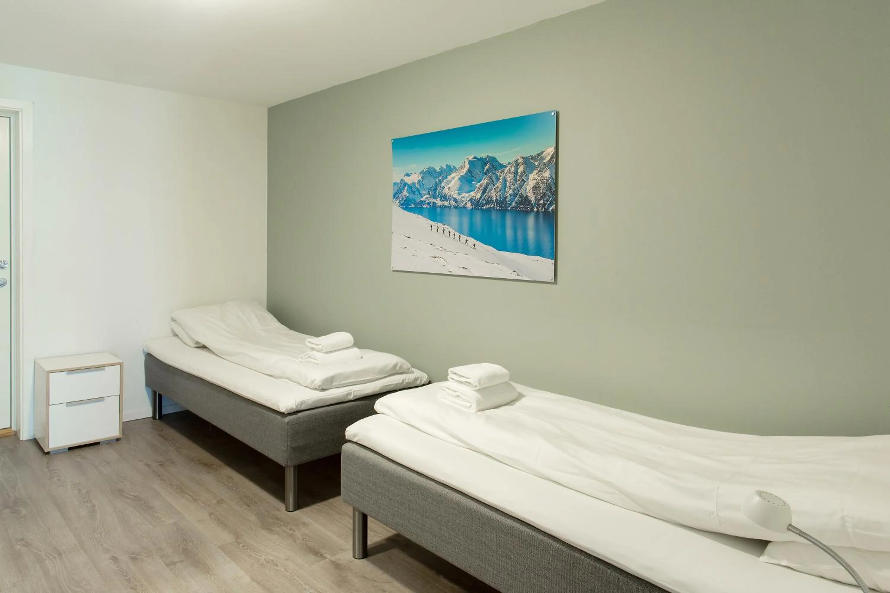 Bedroom, Bed in Lyngen Experience Apartments
