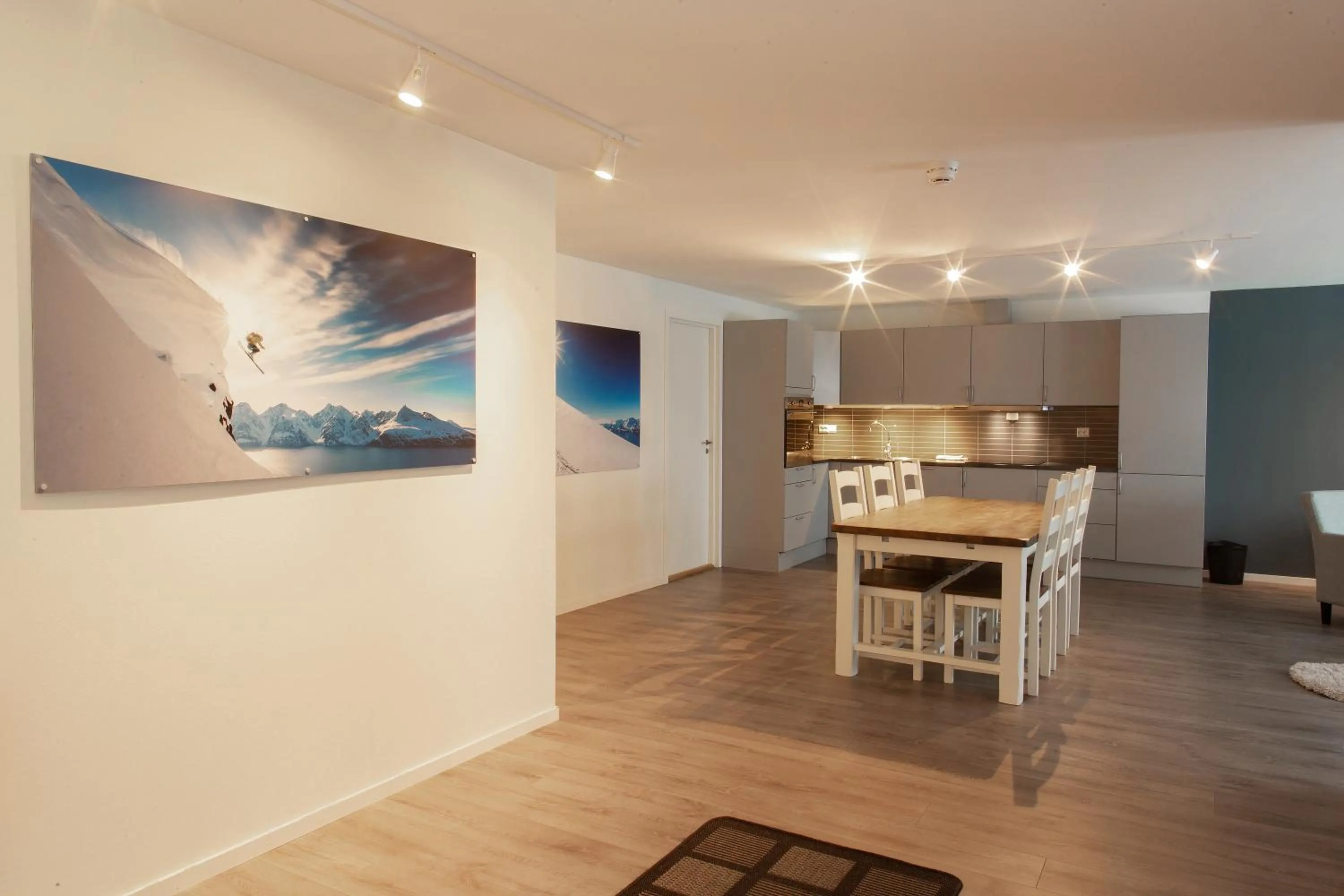 Living room in Lyngen Experience Apartments