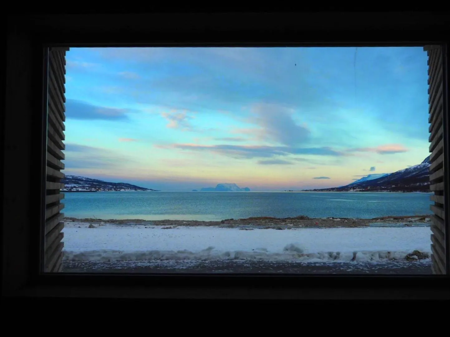 Sauna in Lyngen Experience Apartments