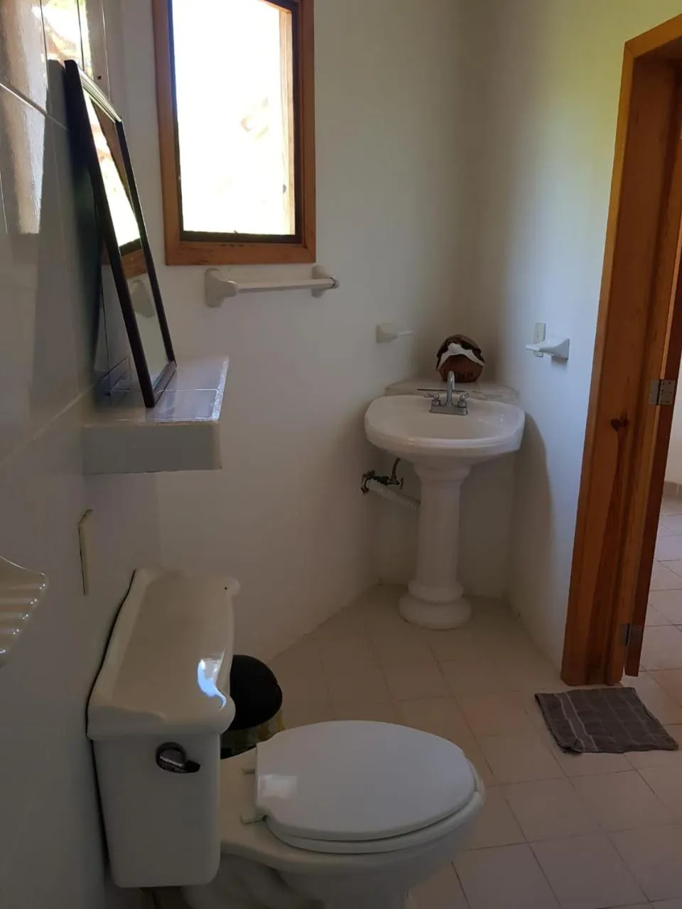 Bathroom in El Eden Bungalows