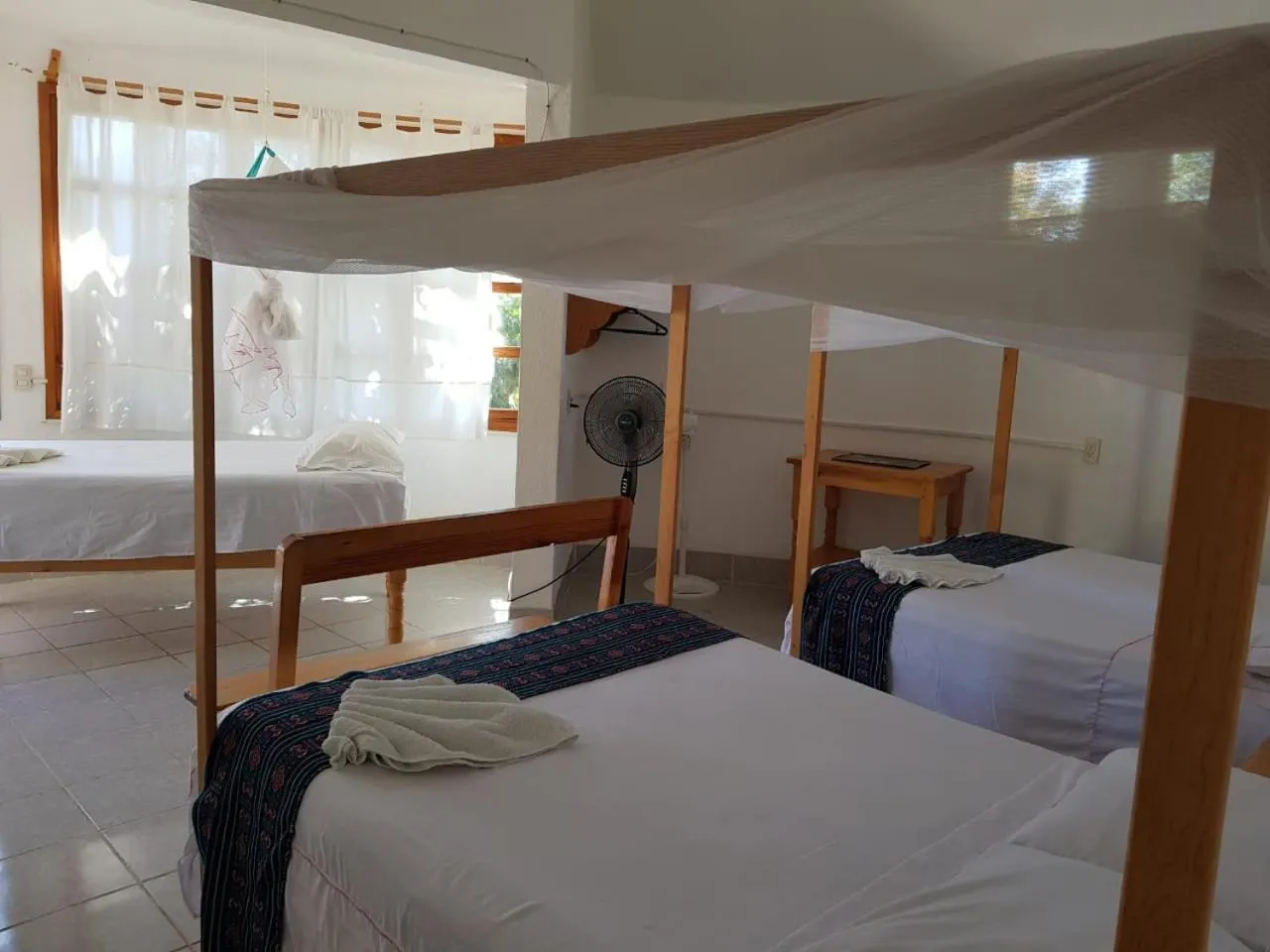 Bedroom, Bed in El Eden Bungalows