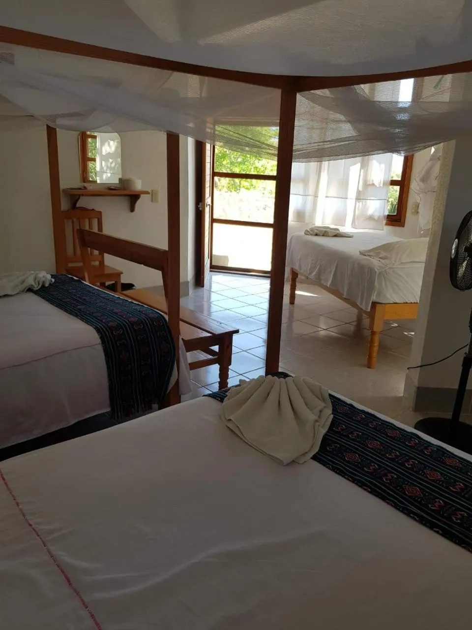 Bedroom, Bed in El Eden Bungalows