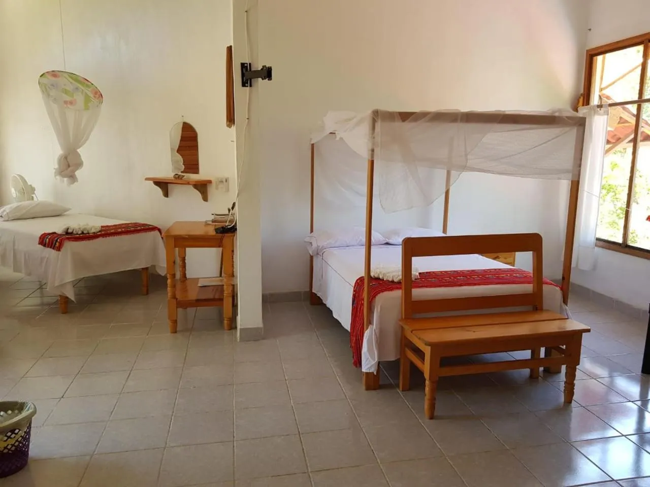 Bedroom, Bed in El Eden Bungalows