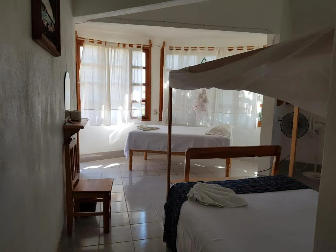 Bedroom, Bed in El Eden Bungalows