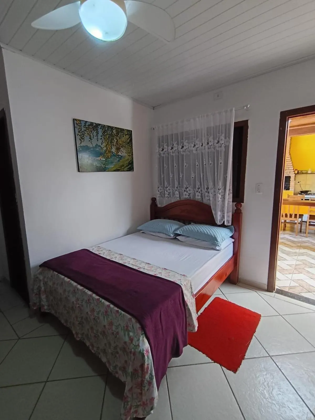 Bed in Pousada da Tom-Ubatuba Perequê-Açu