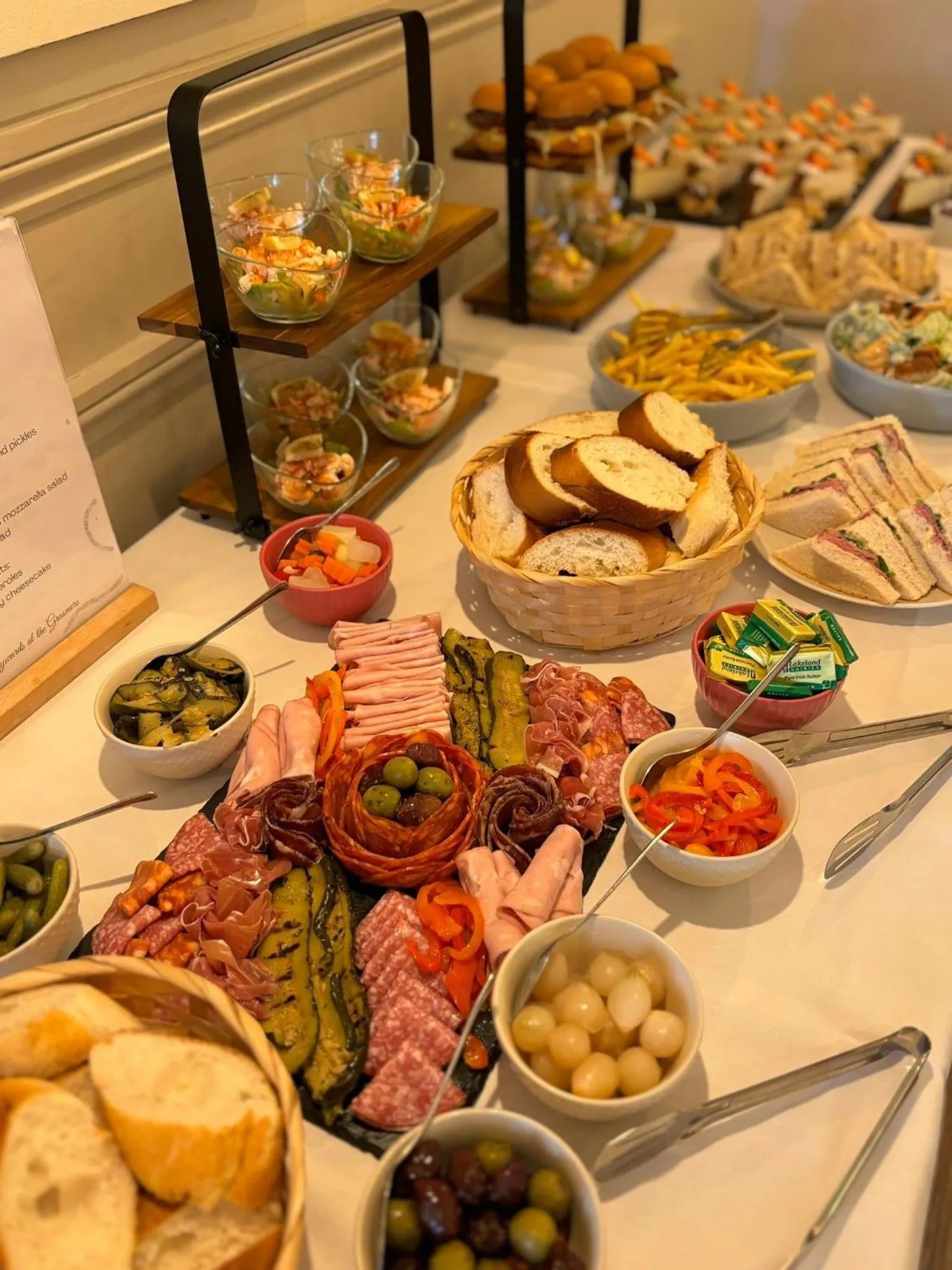 Food in Hayward's at the Grasmere