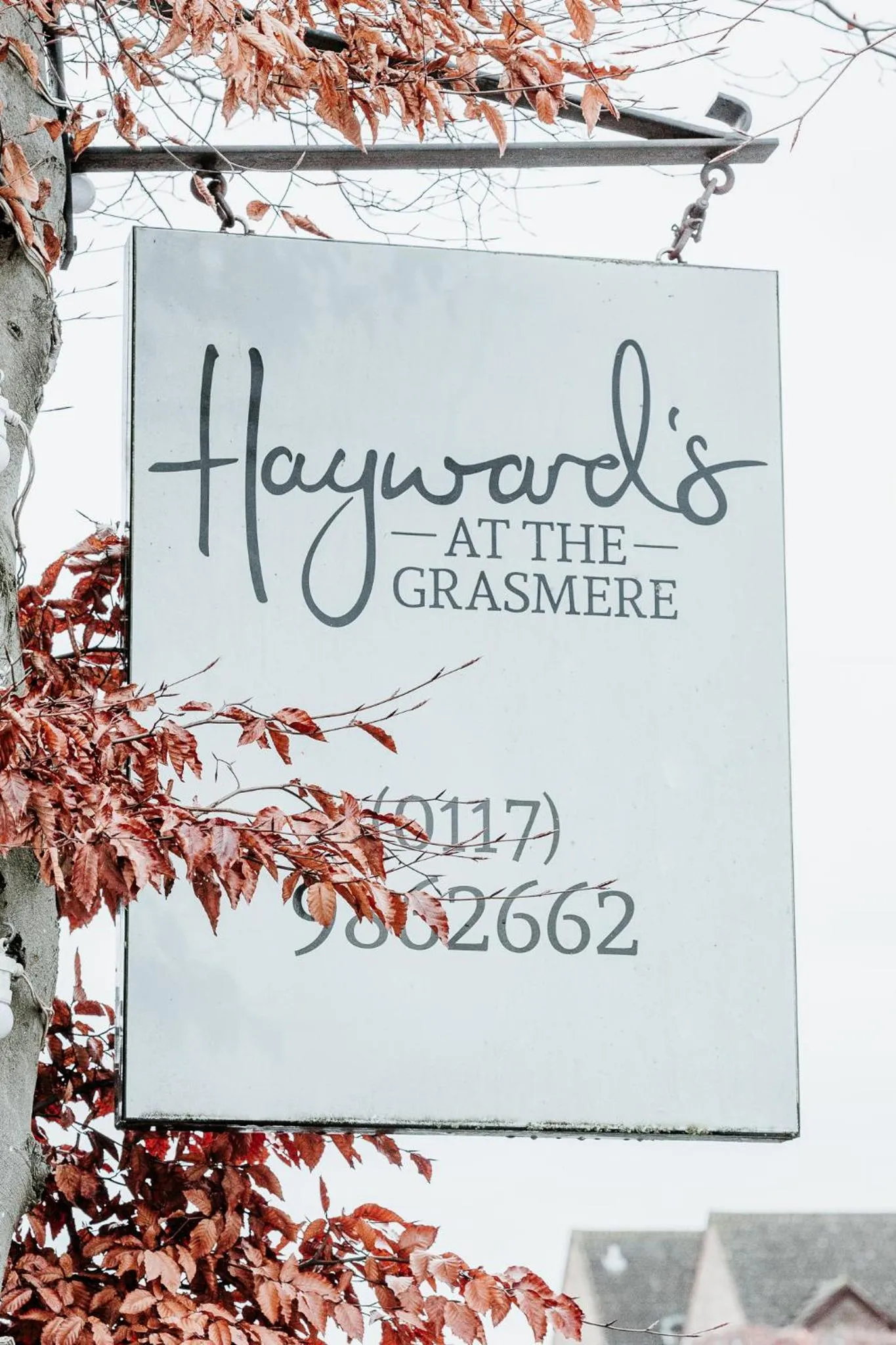 Property logo or sign in Hayward's at the Grasmere