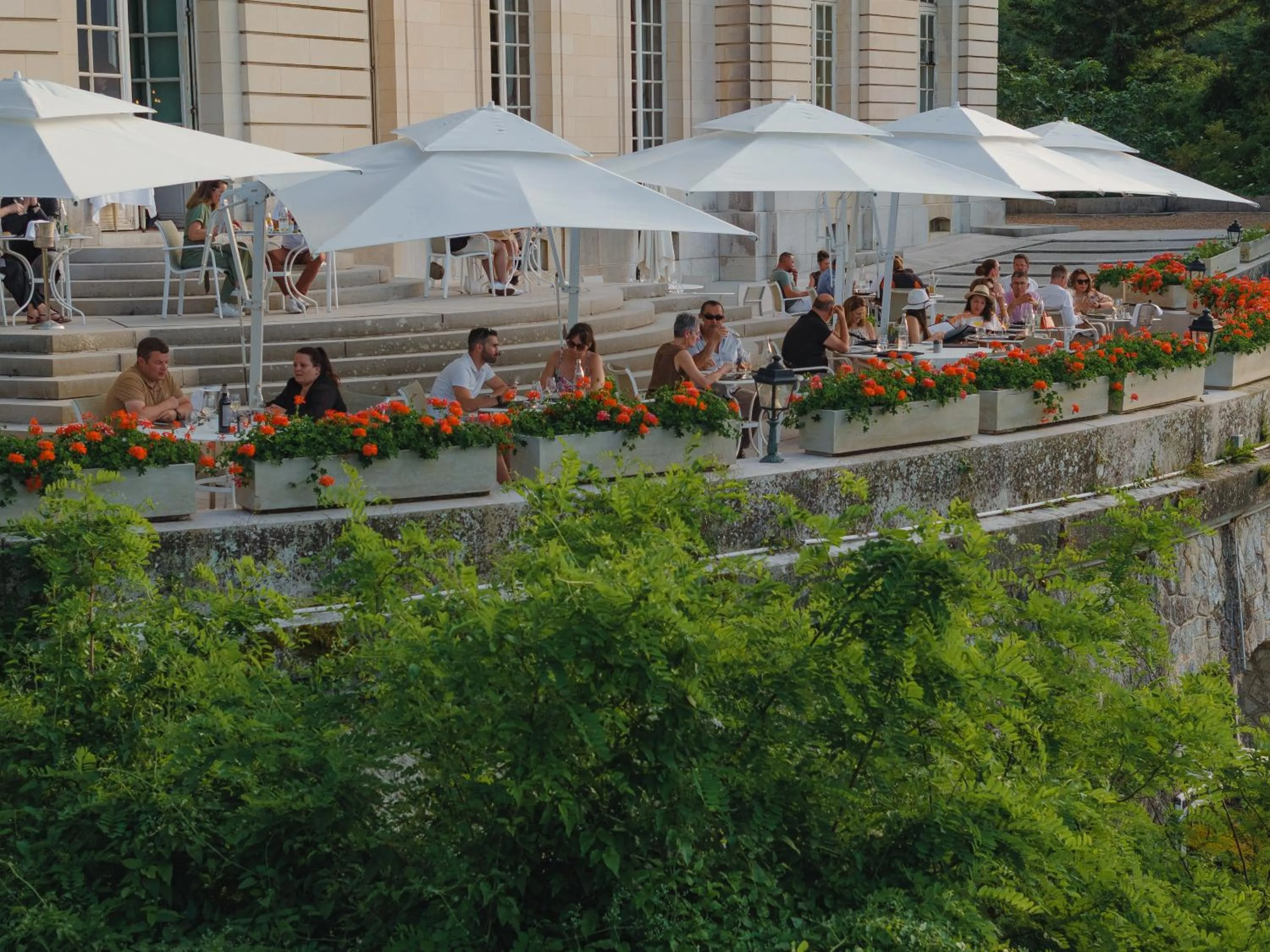 Patio in Château D'artigny