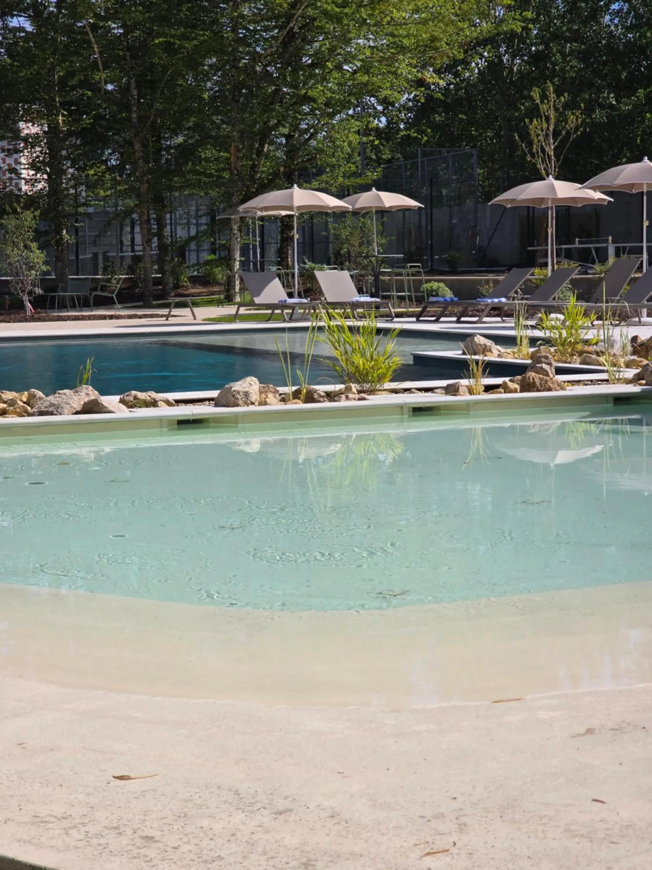 Swimming pool in Château D'artigny