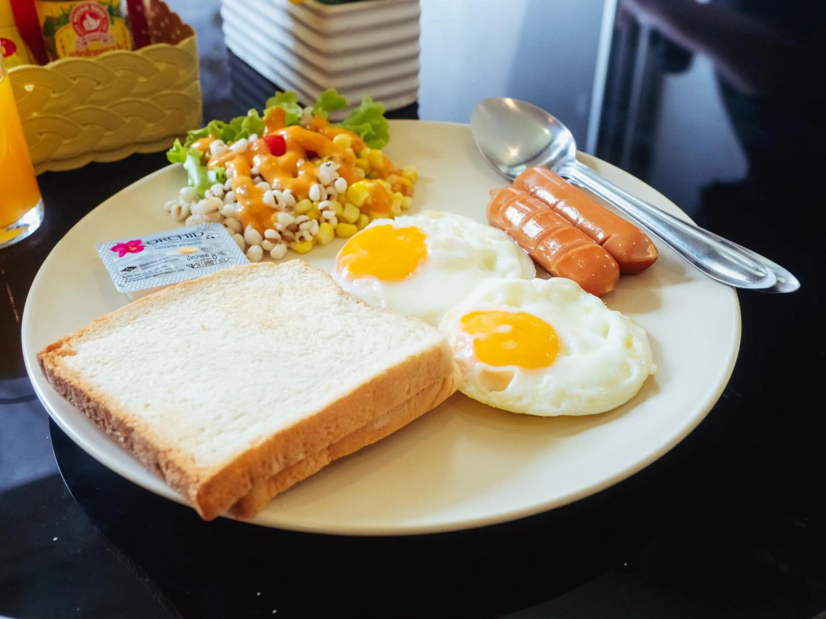 Breakfast in Fortune D Plus Hotel Khaoyai
