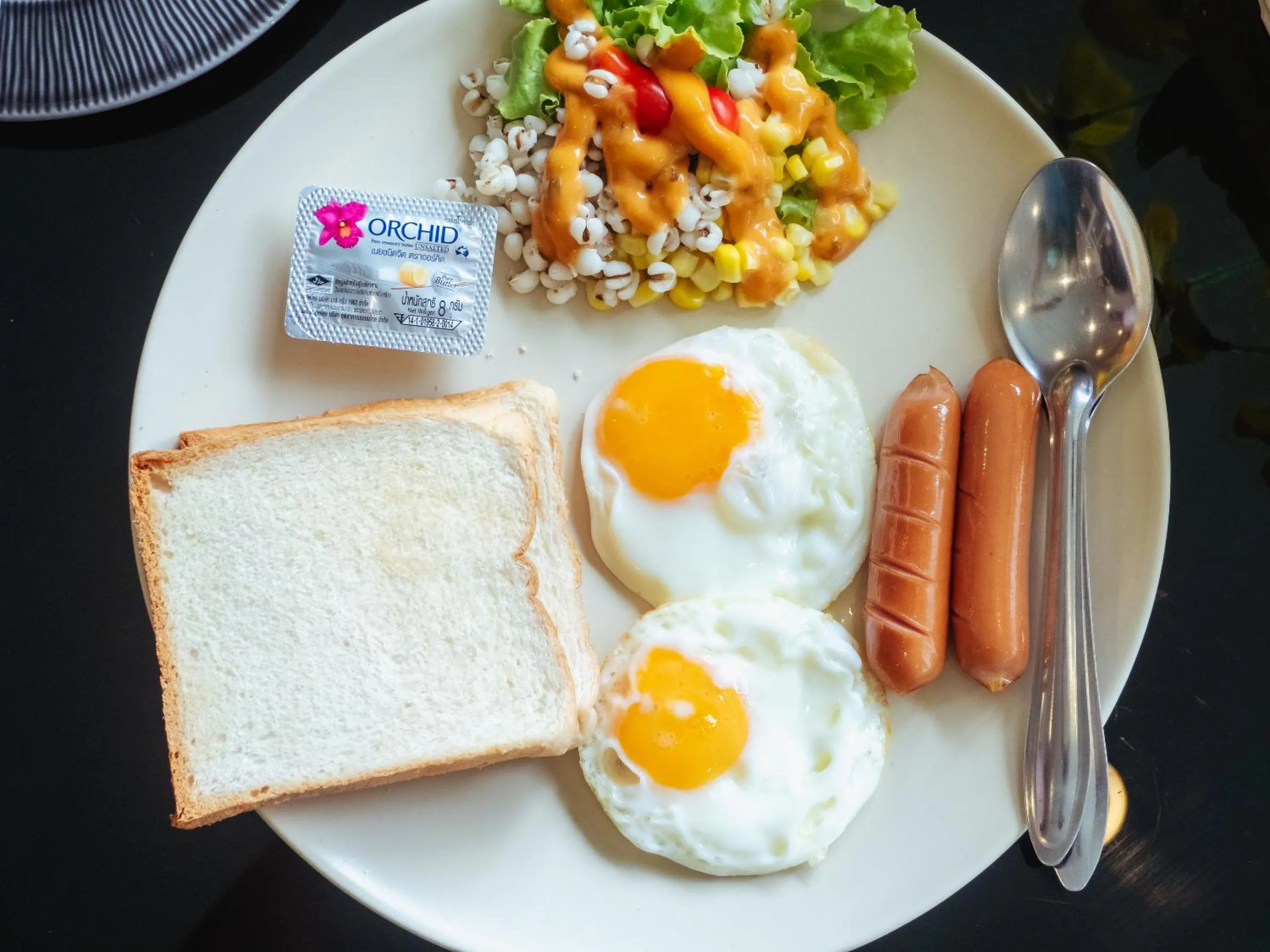 Continental breakfast in Fortune D Plus Hotel Khaoyai