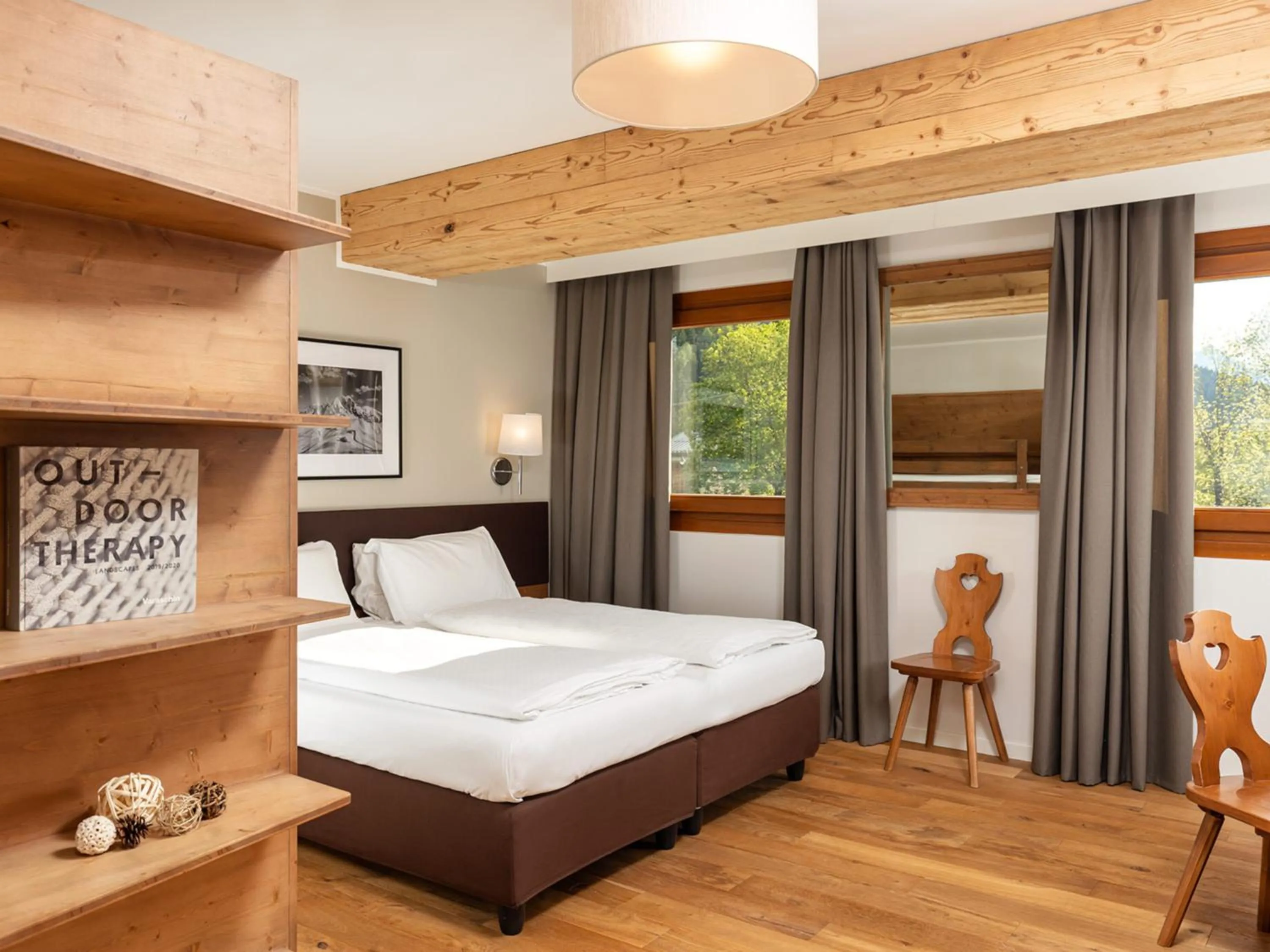 Bedroom, Bed in Hotel Orso Grigio