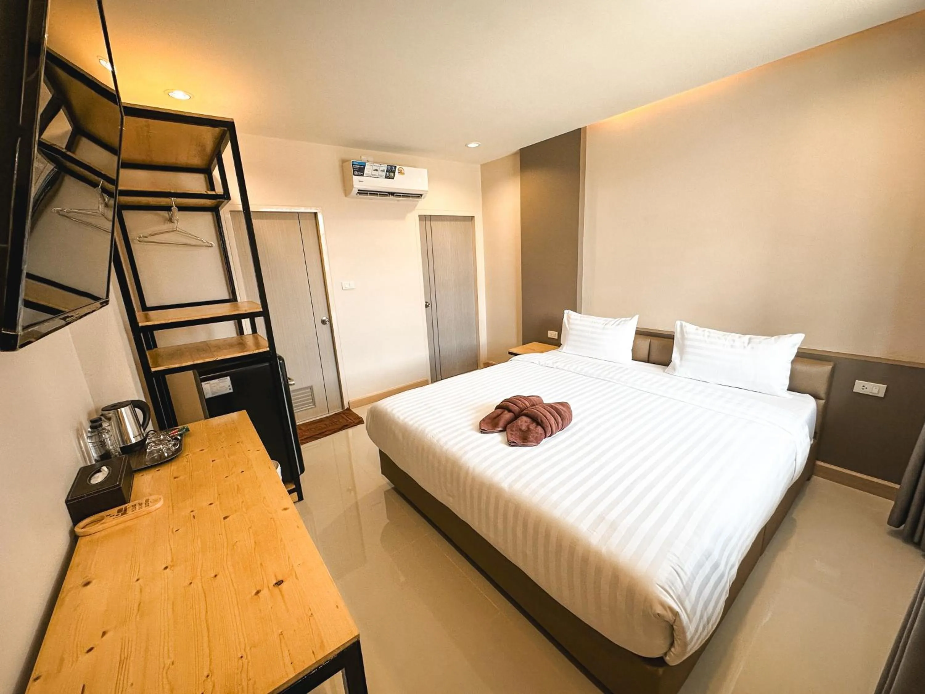 Bed in Rest Time Hotel