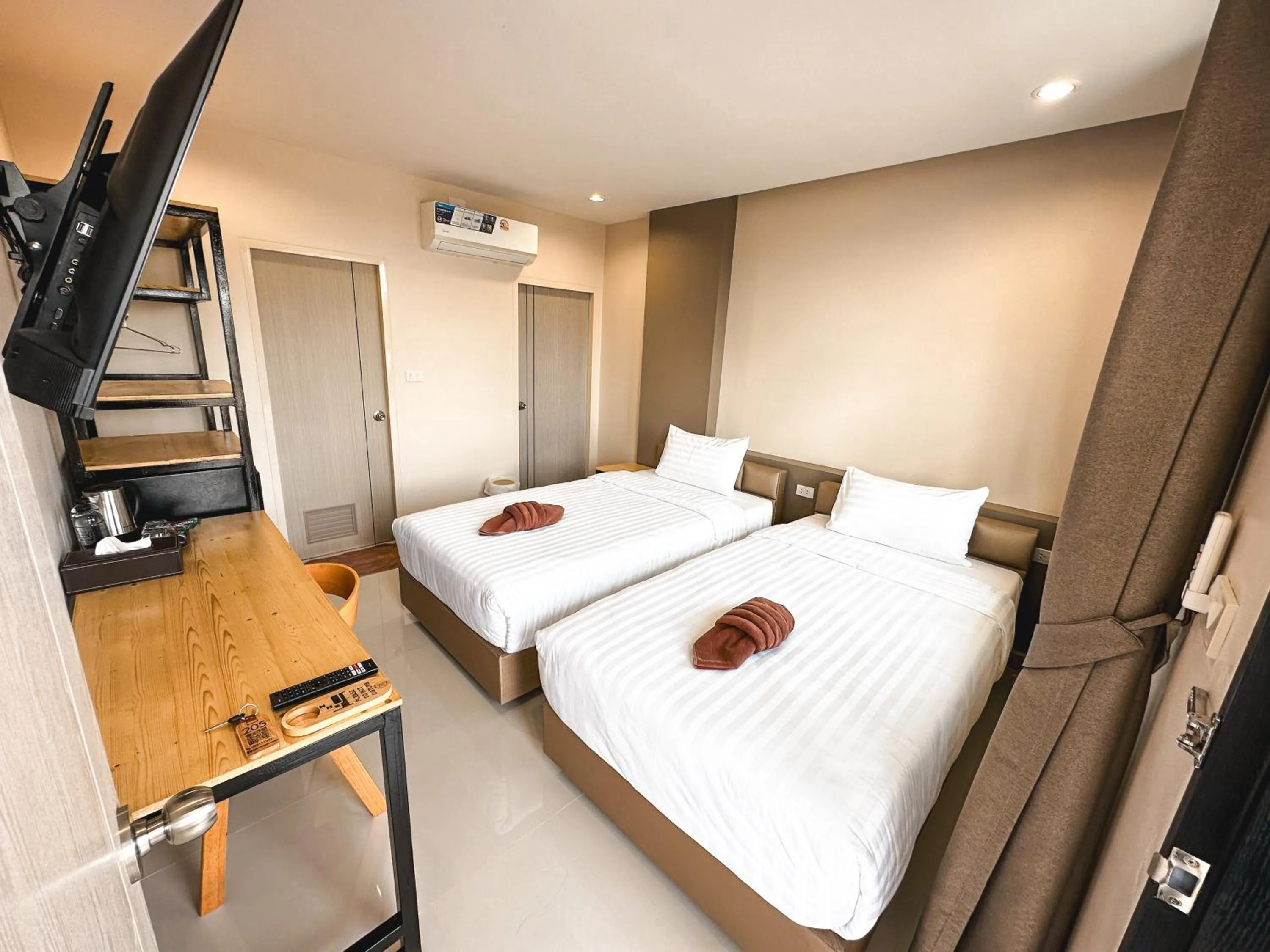 Bed in Rest Time Hotel