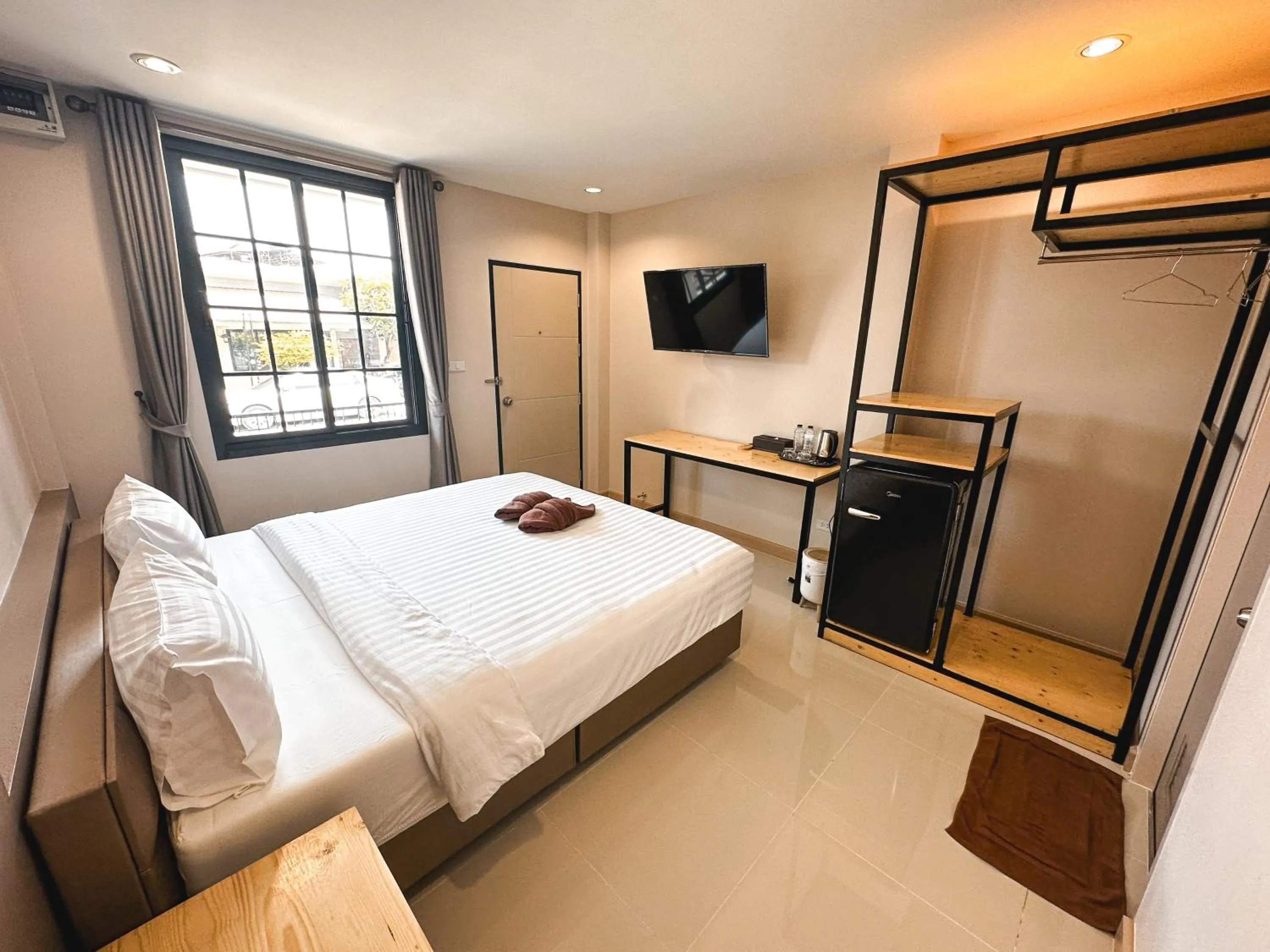 Bed in Rest Time Hotel