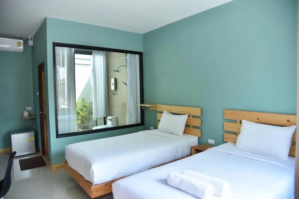 Bed in Rest Time Hotel