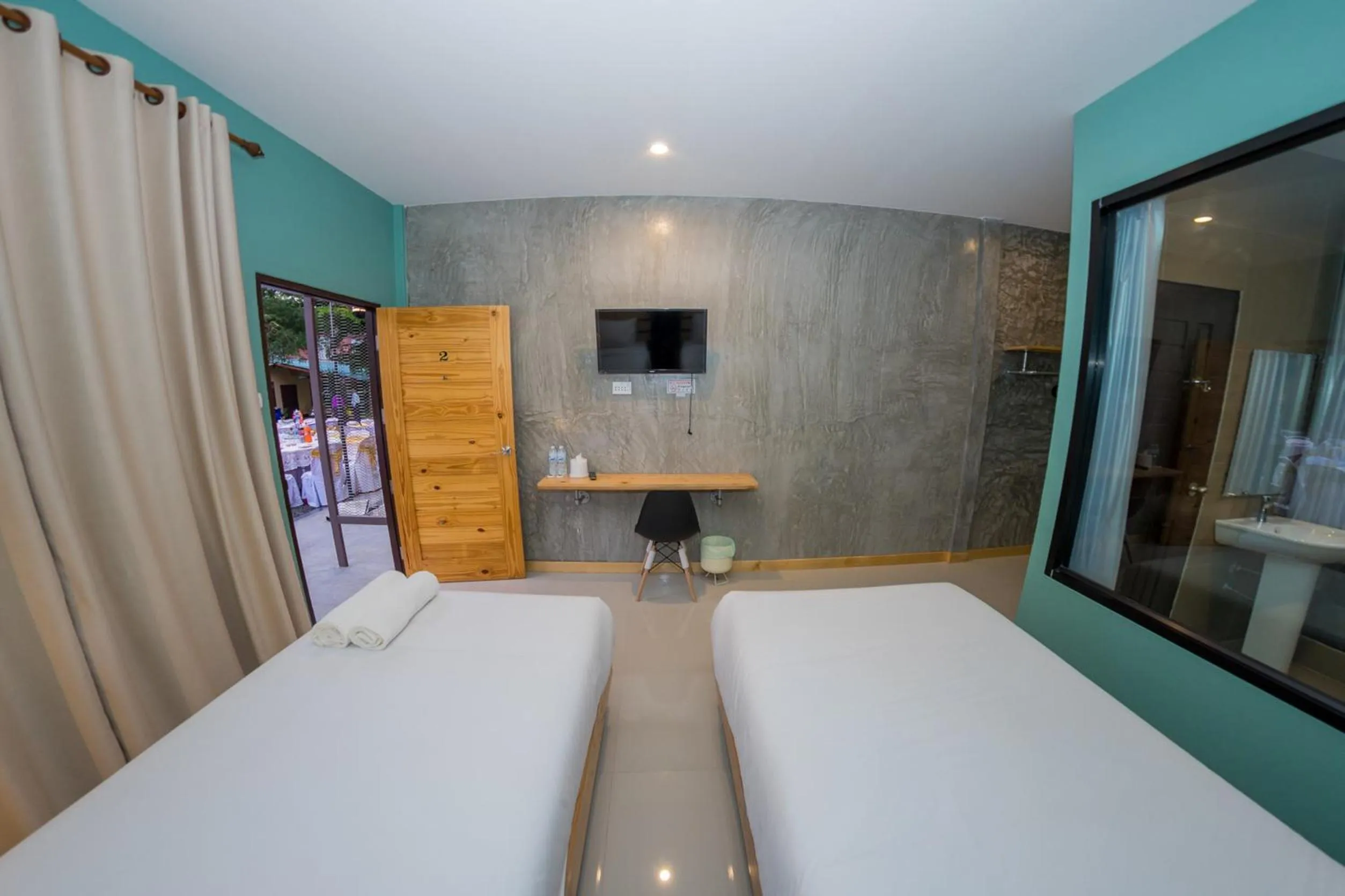 Bed in Rest Time Hotel