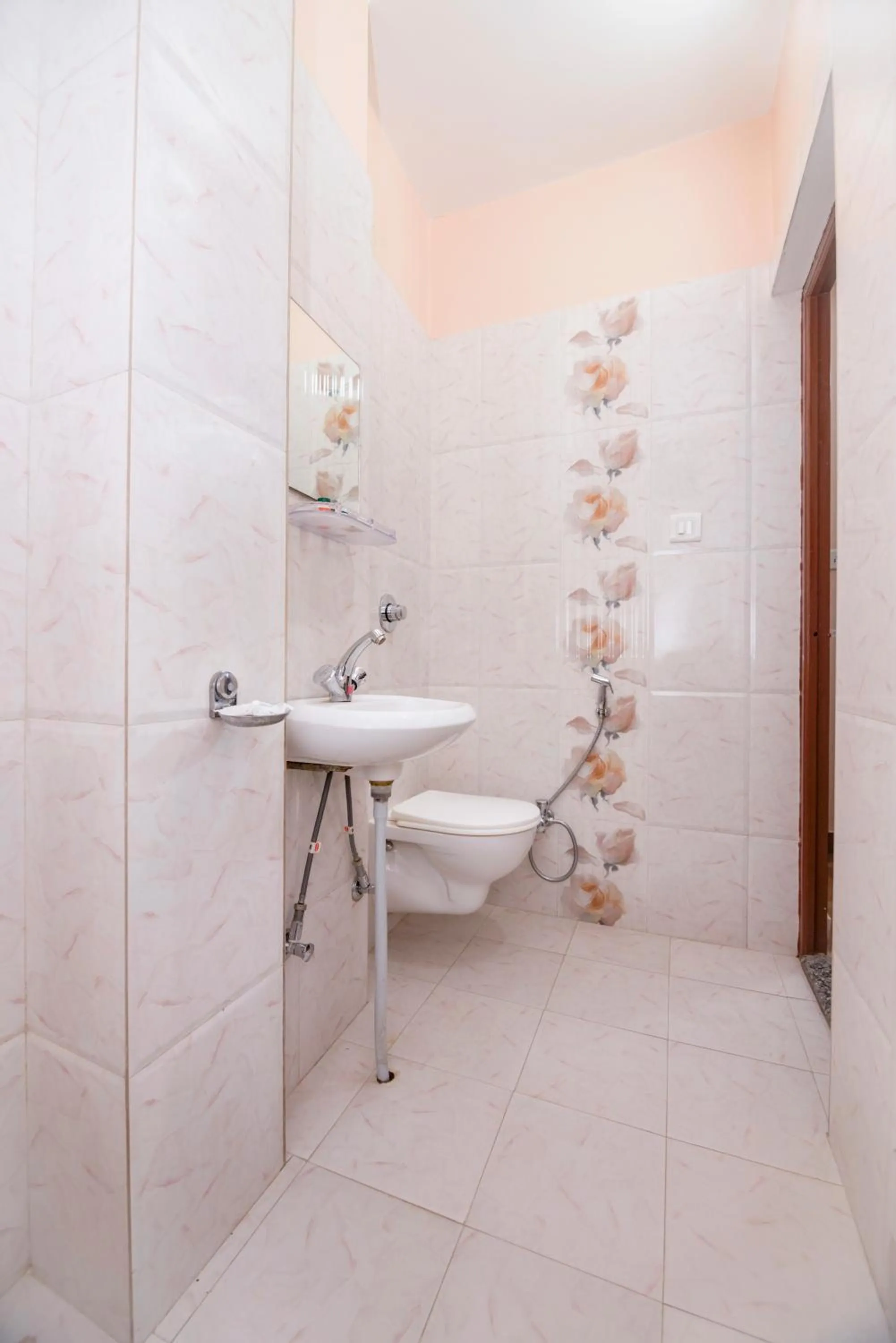 Shower in Hotel Bleue Mont