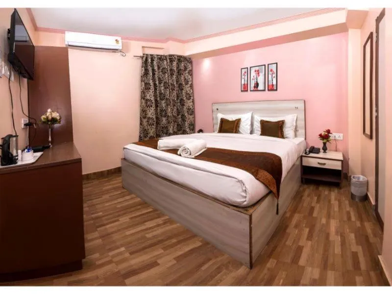 Bed in Hotel Bleue Mont