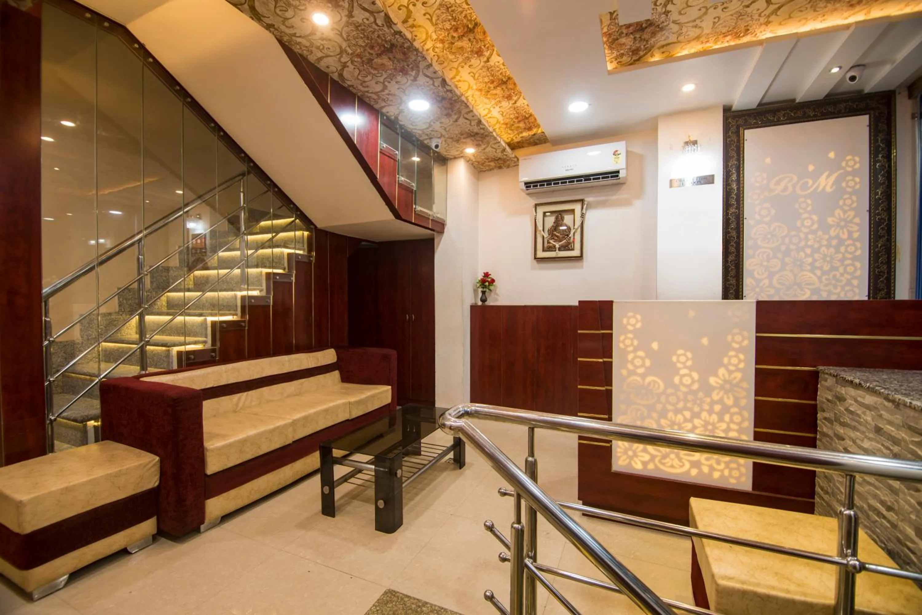 Facade/entrance in Hotel Bleue Mont