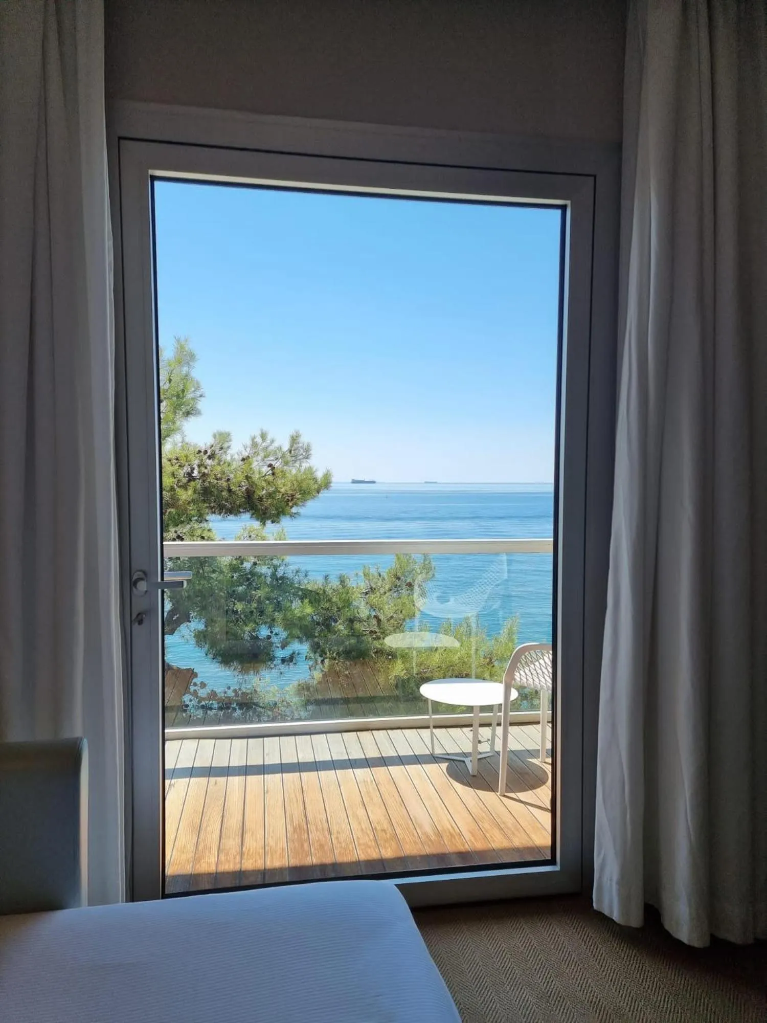 Balcony/Terrace, Bed in Hotel Miramare - Adults Only con Private Spa