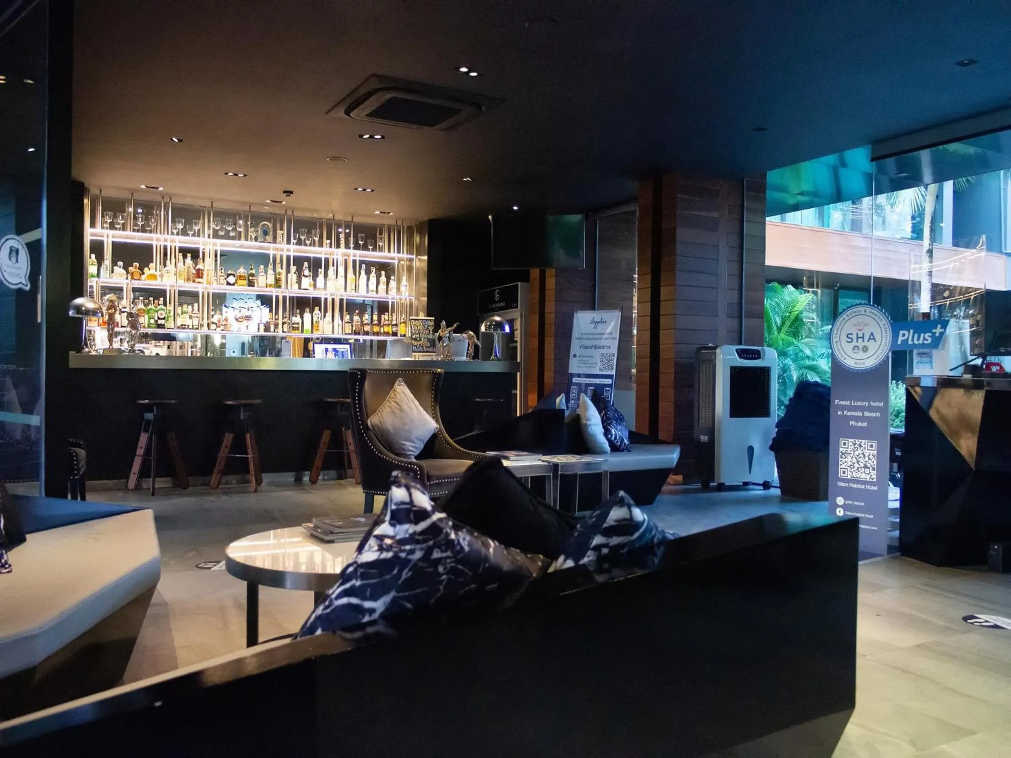 Lobby or reception in Glam Habitat - SHA Extra Plus