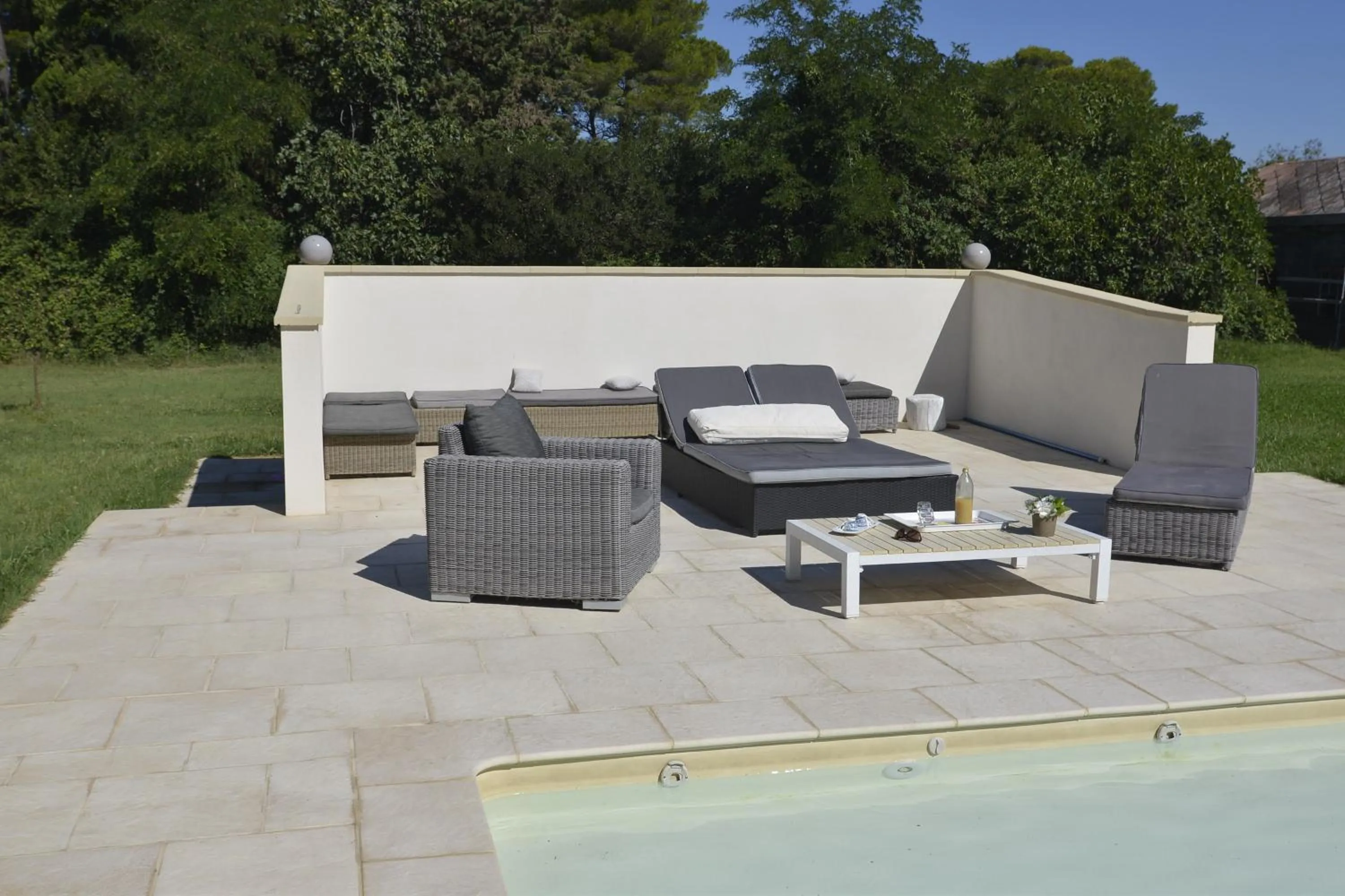 Swimming pool in Maébrilu Camargue Provence