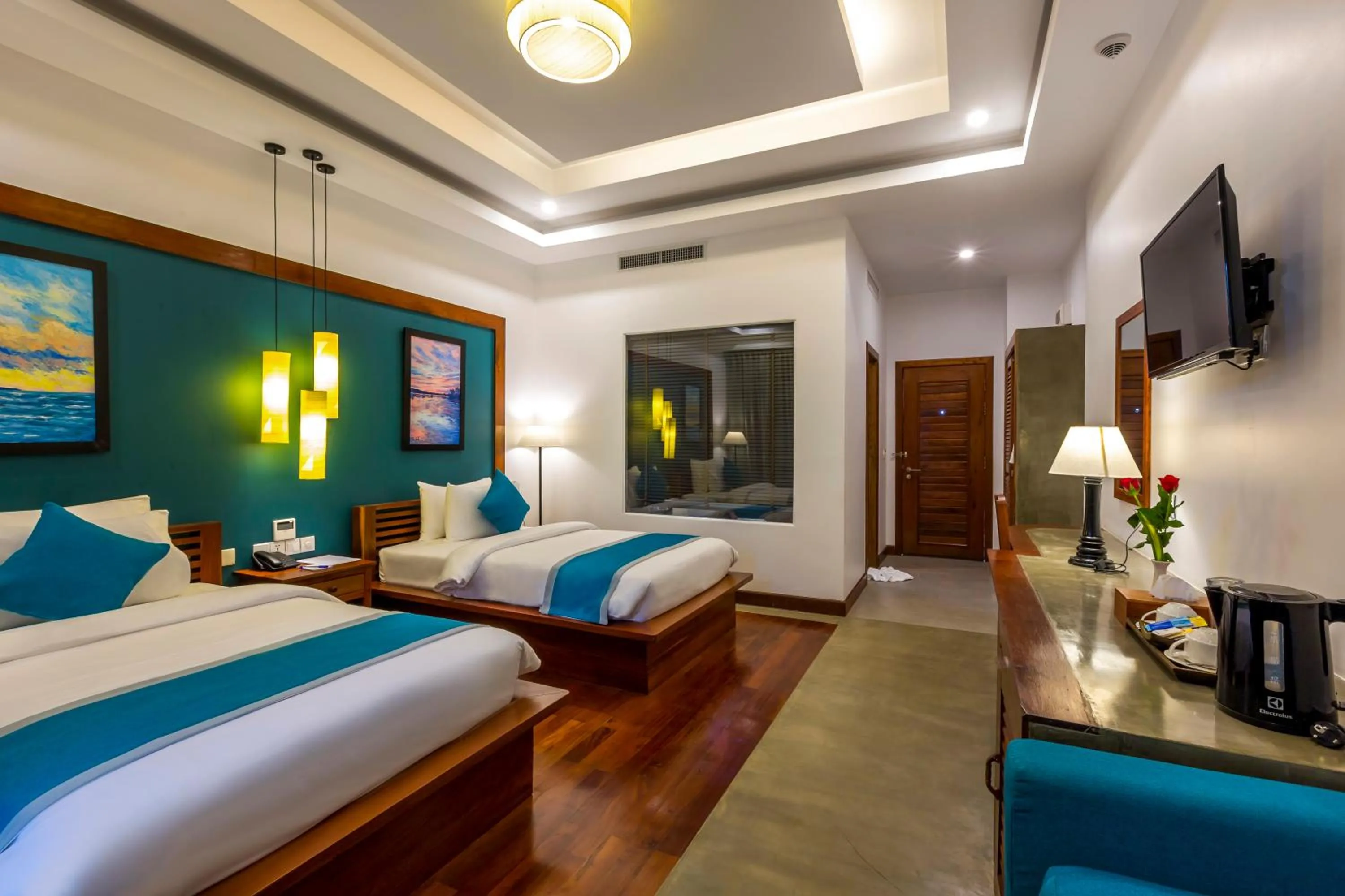 Bed in The Tito Suite Residence