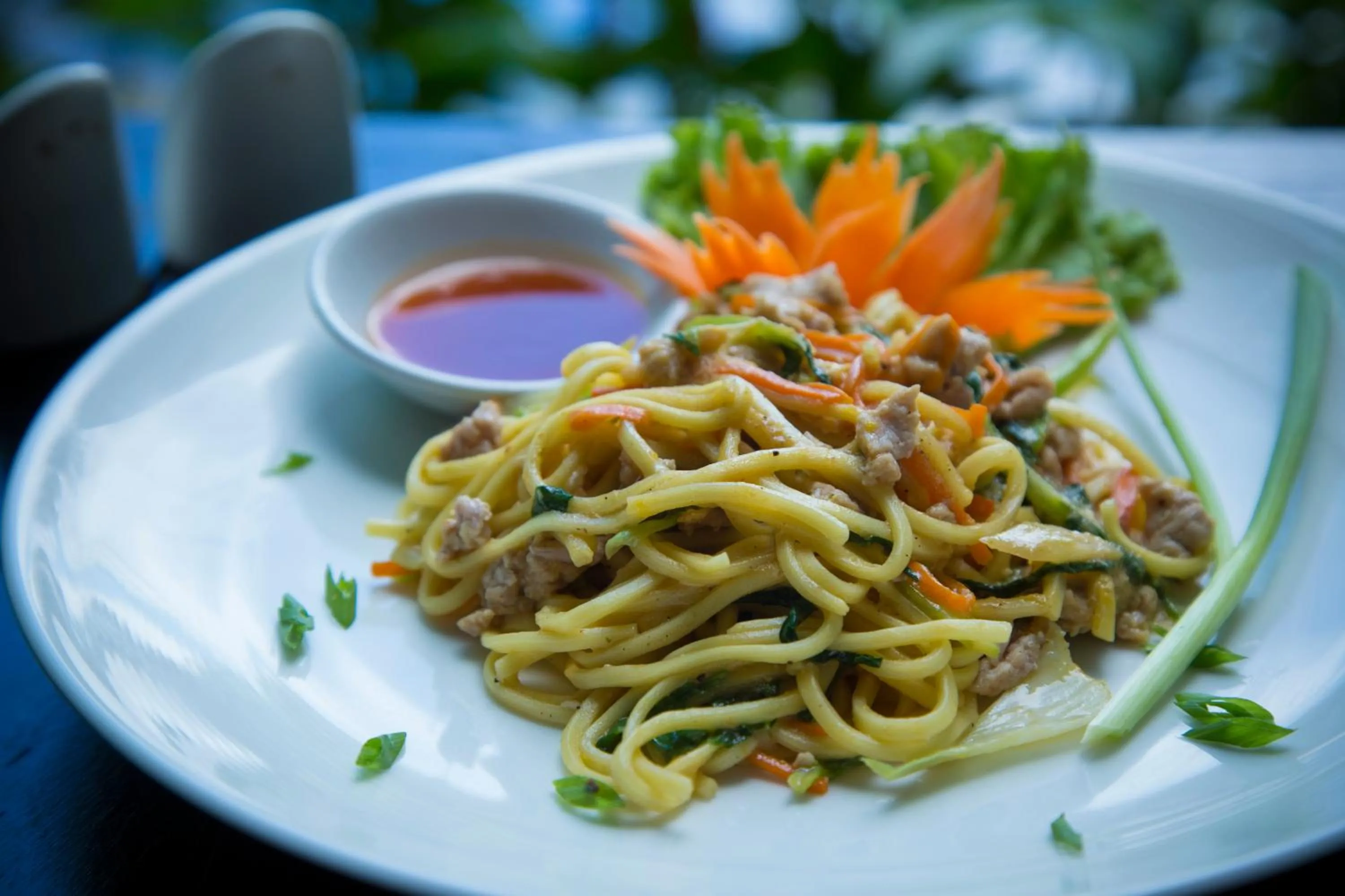 Asian breakfast in The Tito Suite Residence