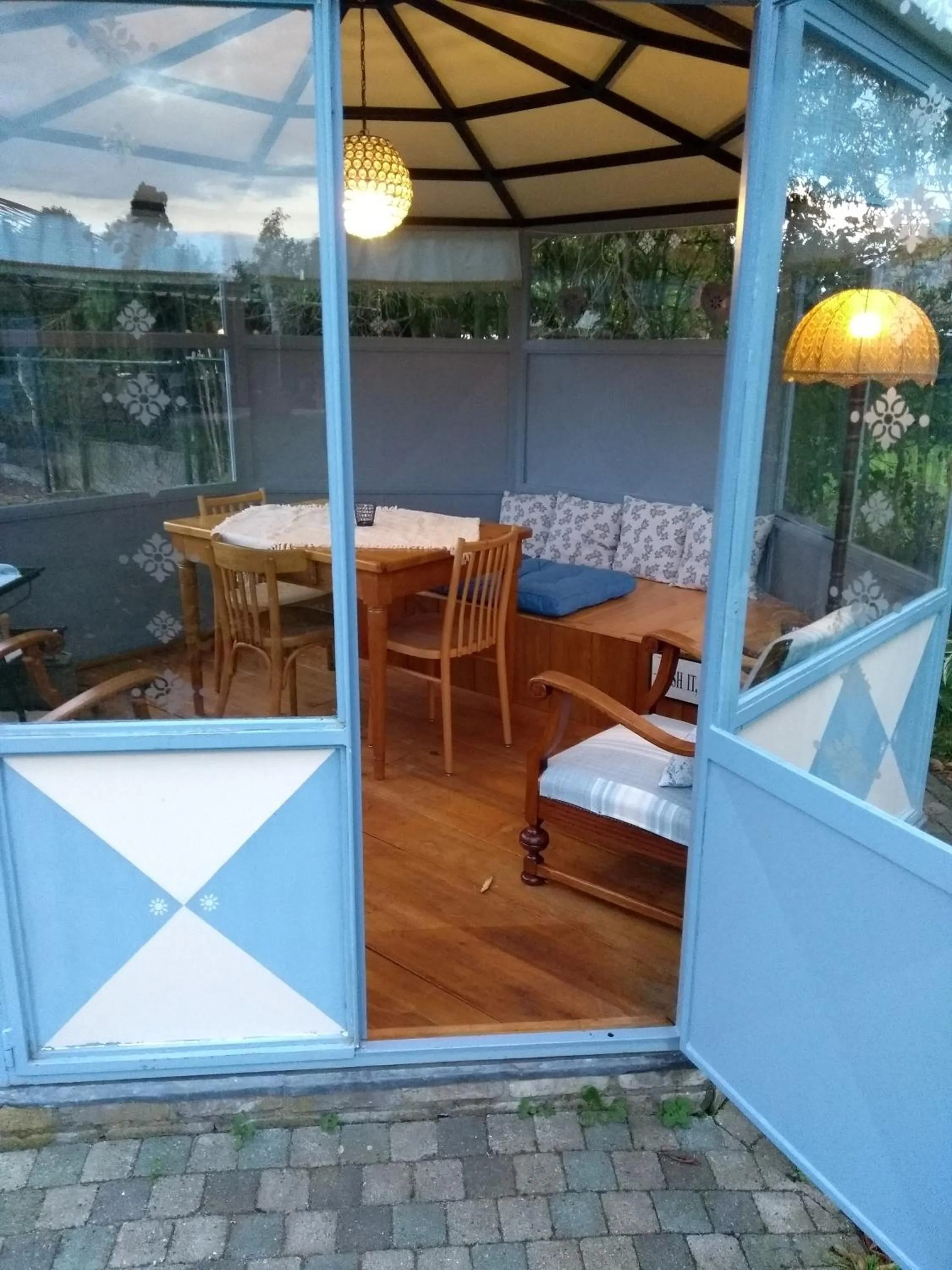 Balcony/Terrace in B&B Dream On Wheels