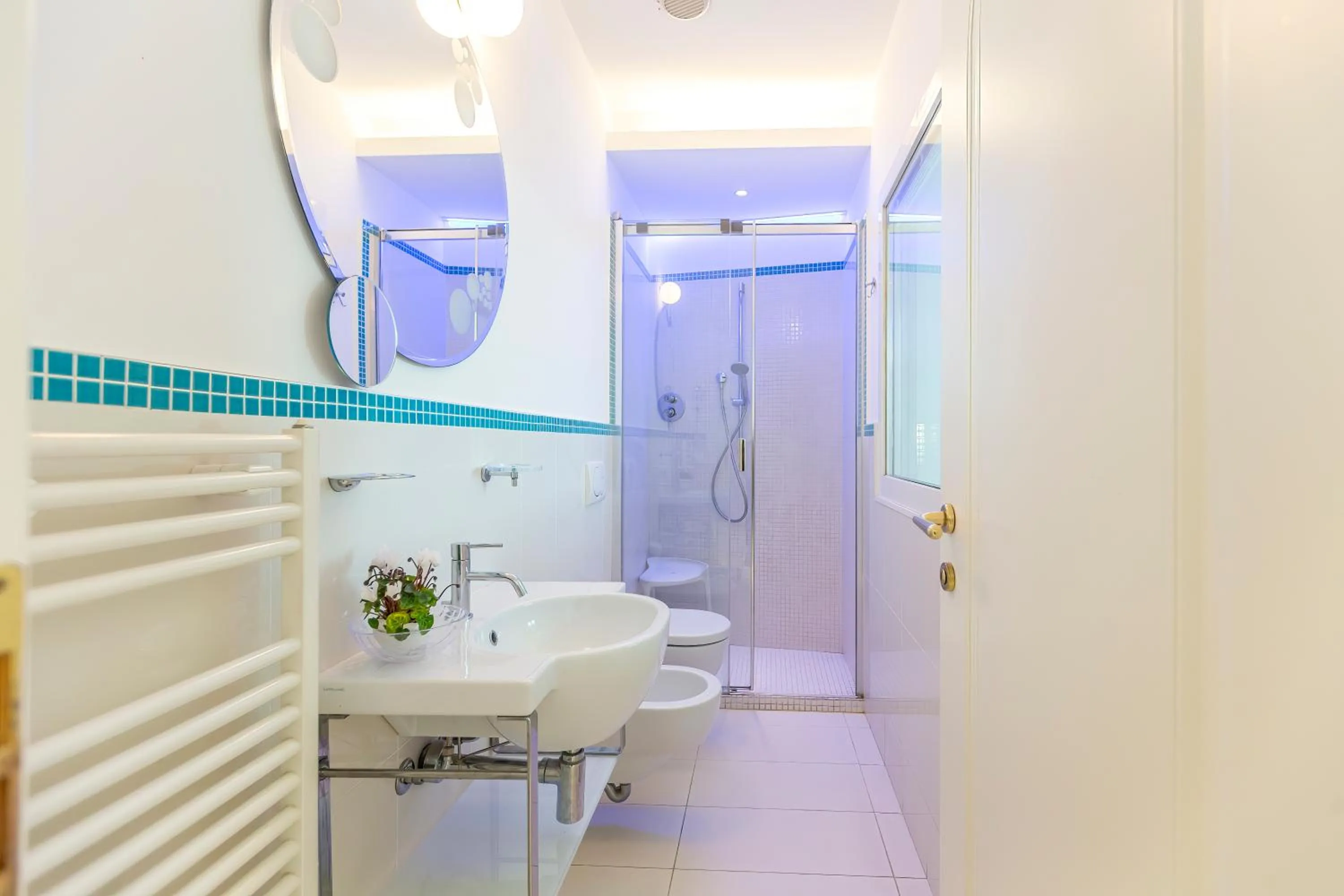 Bathroom in Hotel Al Cavallino Bianco