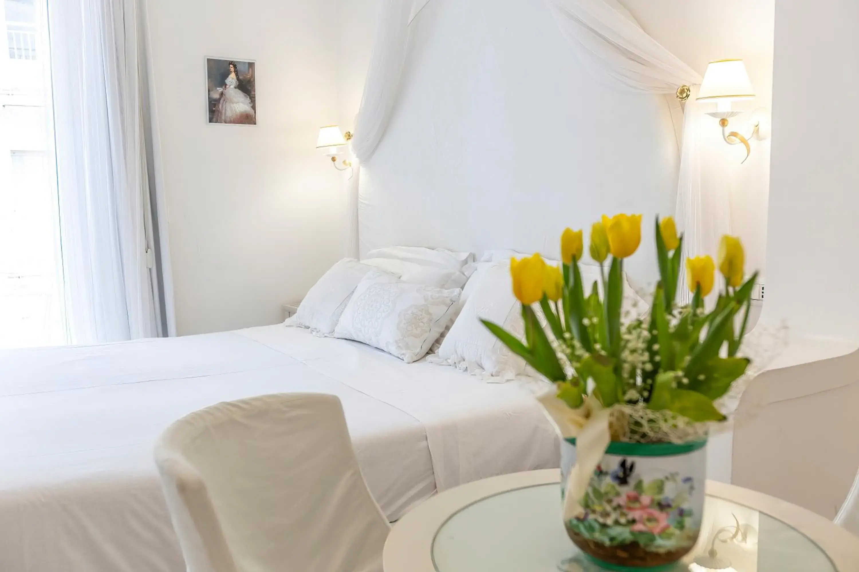 Deluxe Quadruple Room in Hotel Al Cavallino Bianco Deluxe Quadruple Room in Hotel Al Cavallino Bianco