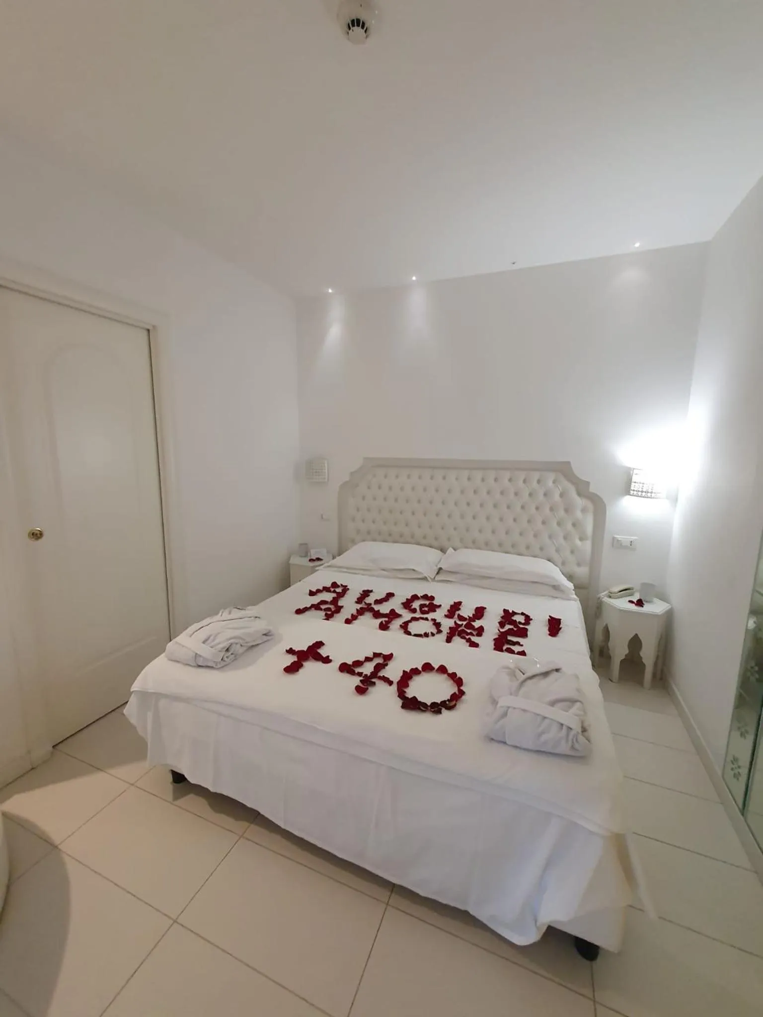 Bed in Hotel Al Cavallino Bianco