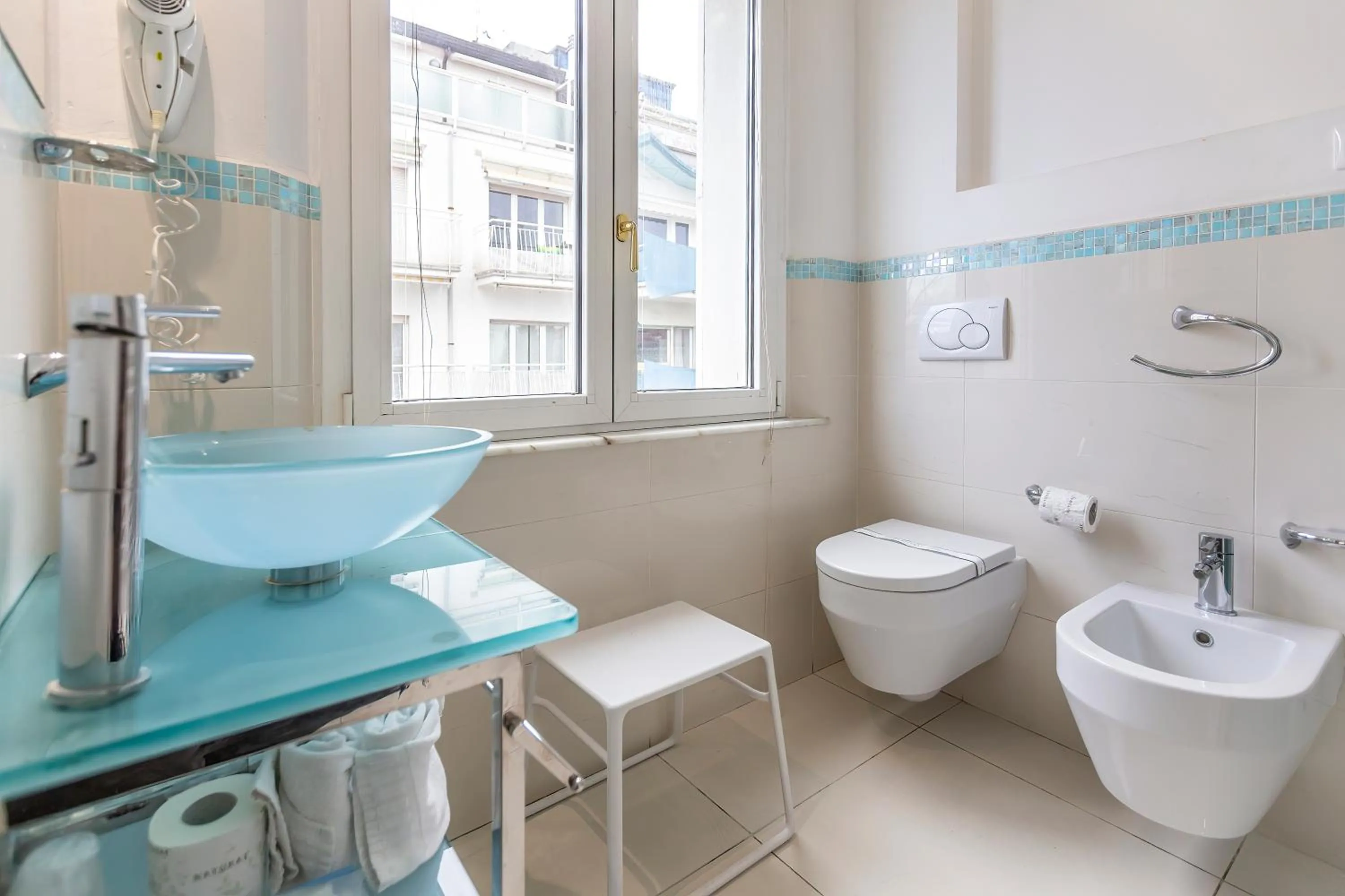 Bathroom in Hotel Al Cavallino Bianco