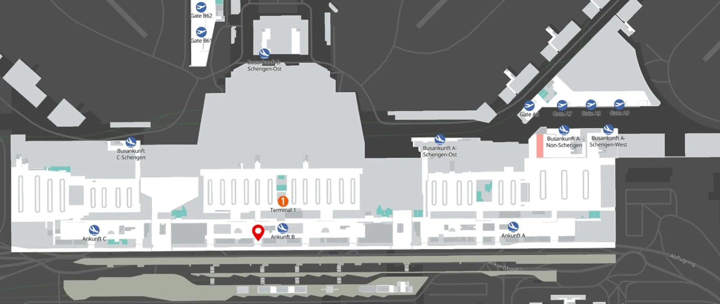 shuttle in Hey Lou Hotel Frankfurt Airport