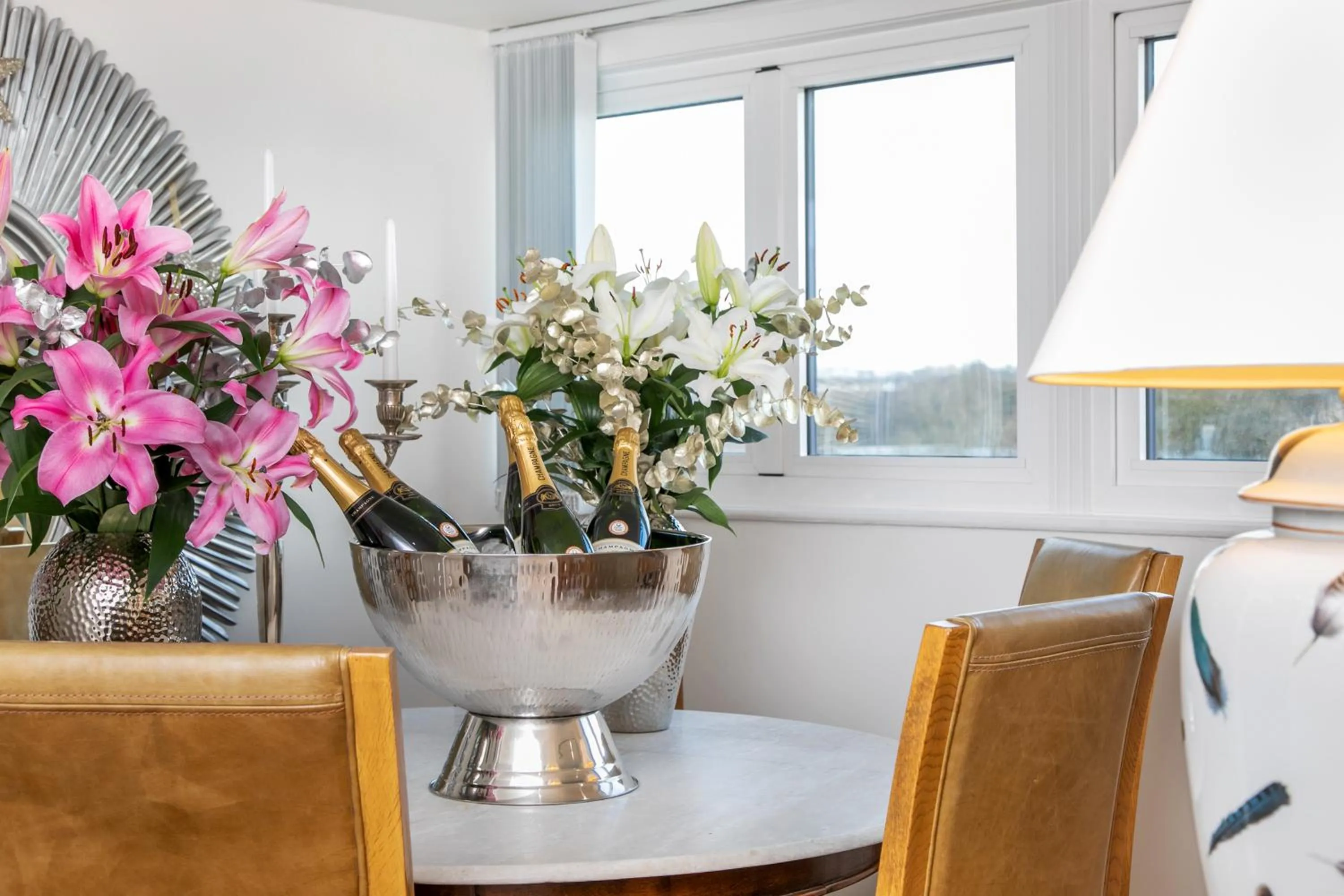 Dining area in The Sky Penthouse