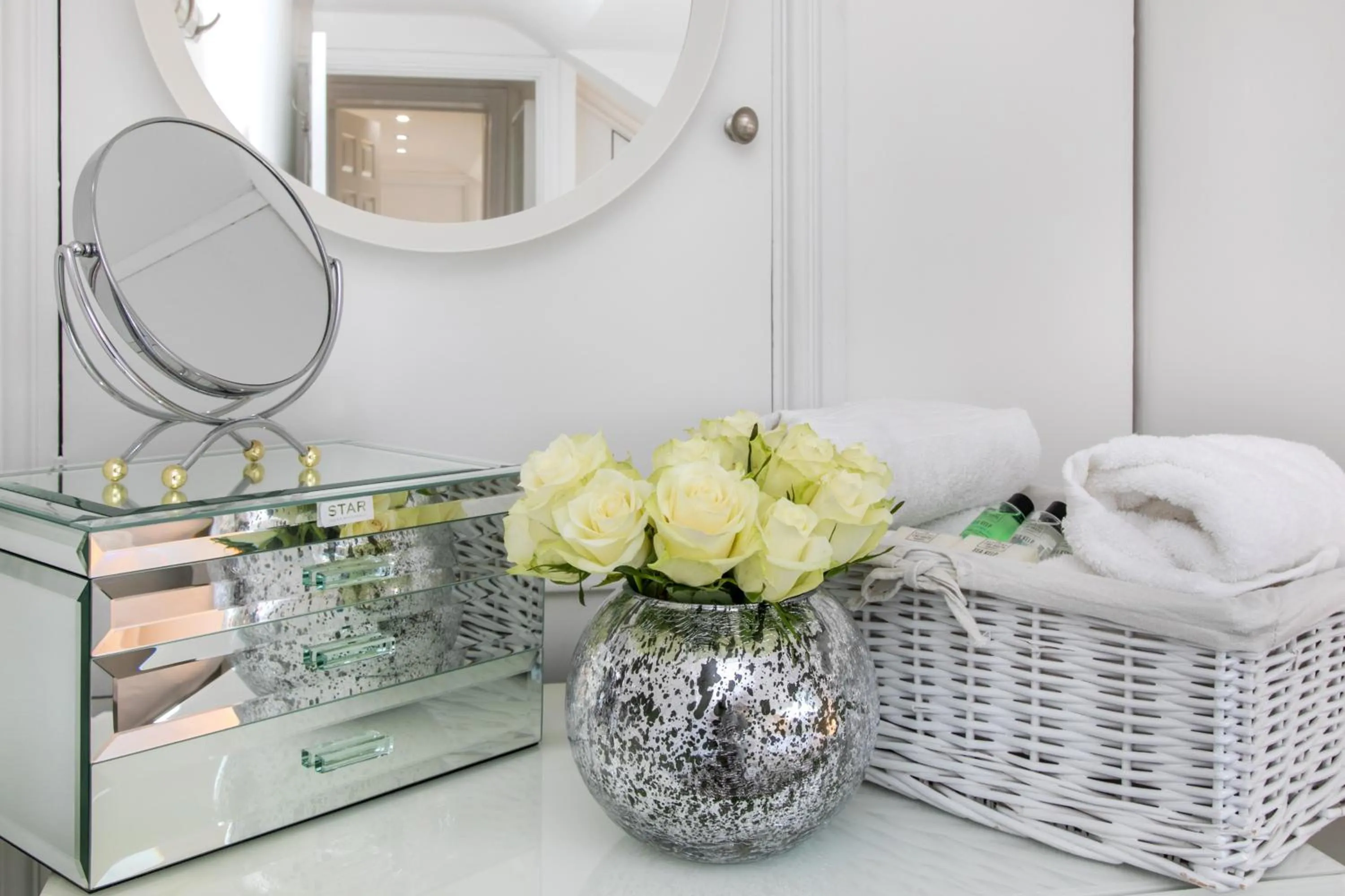 Bedroom in The Sky Penthouse