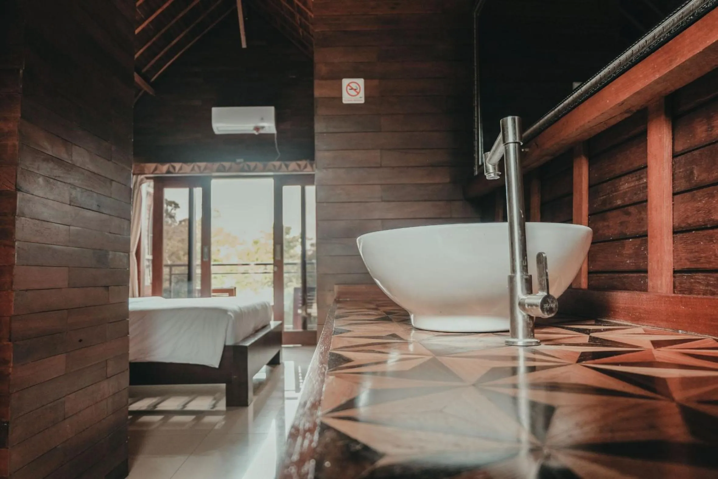 Bathroom in Sekar Arum Riverside Resort in Canggu