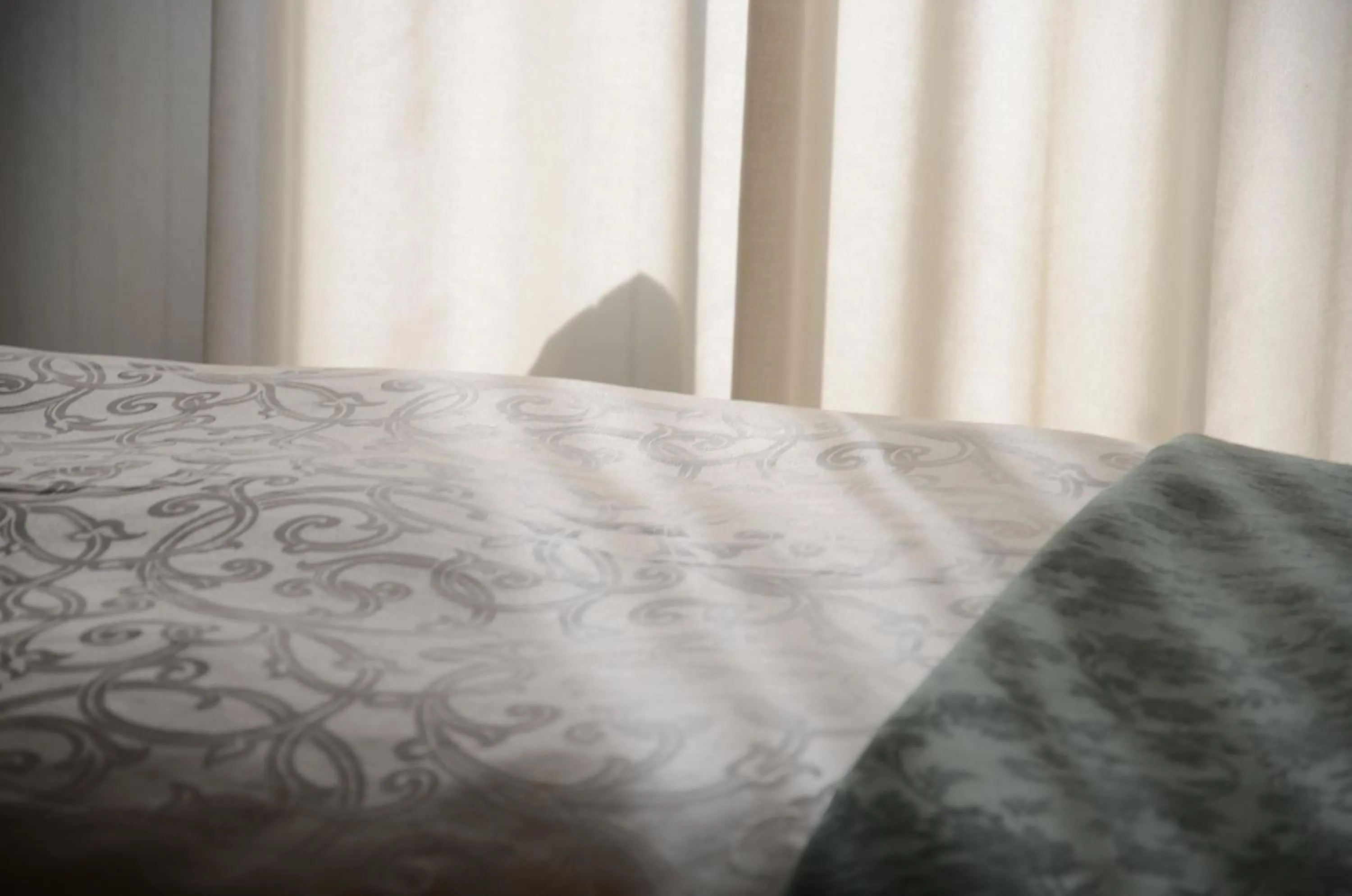 Bed in Hotel La Fenice